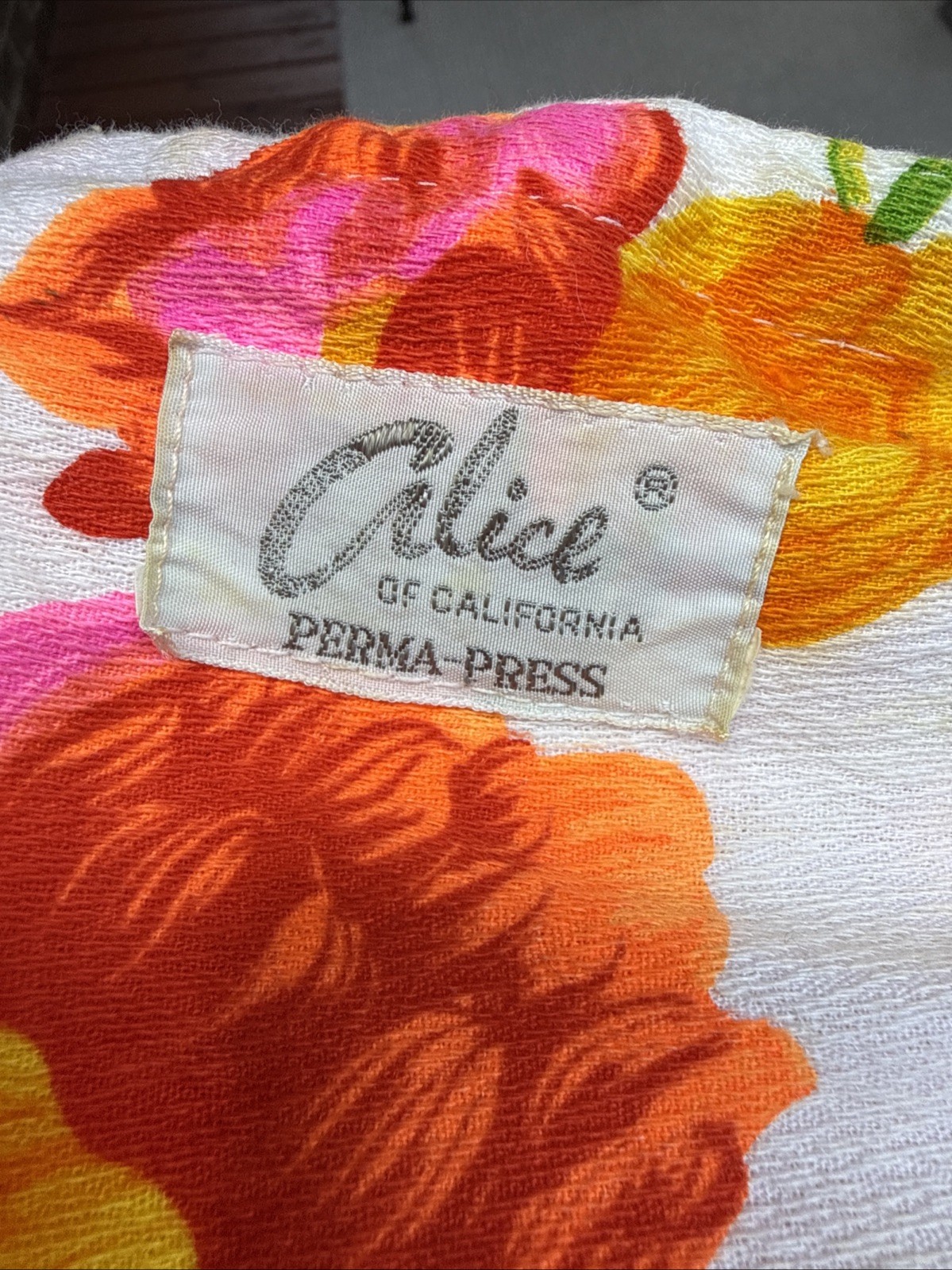 1960 Vintage Alice Of California Dress