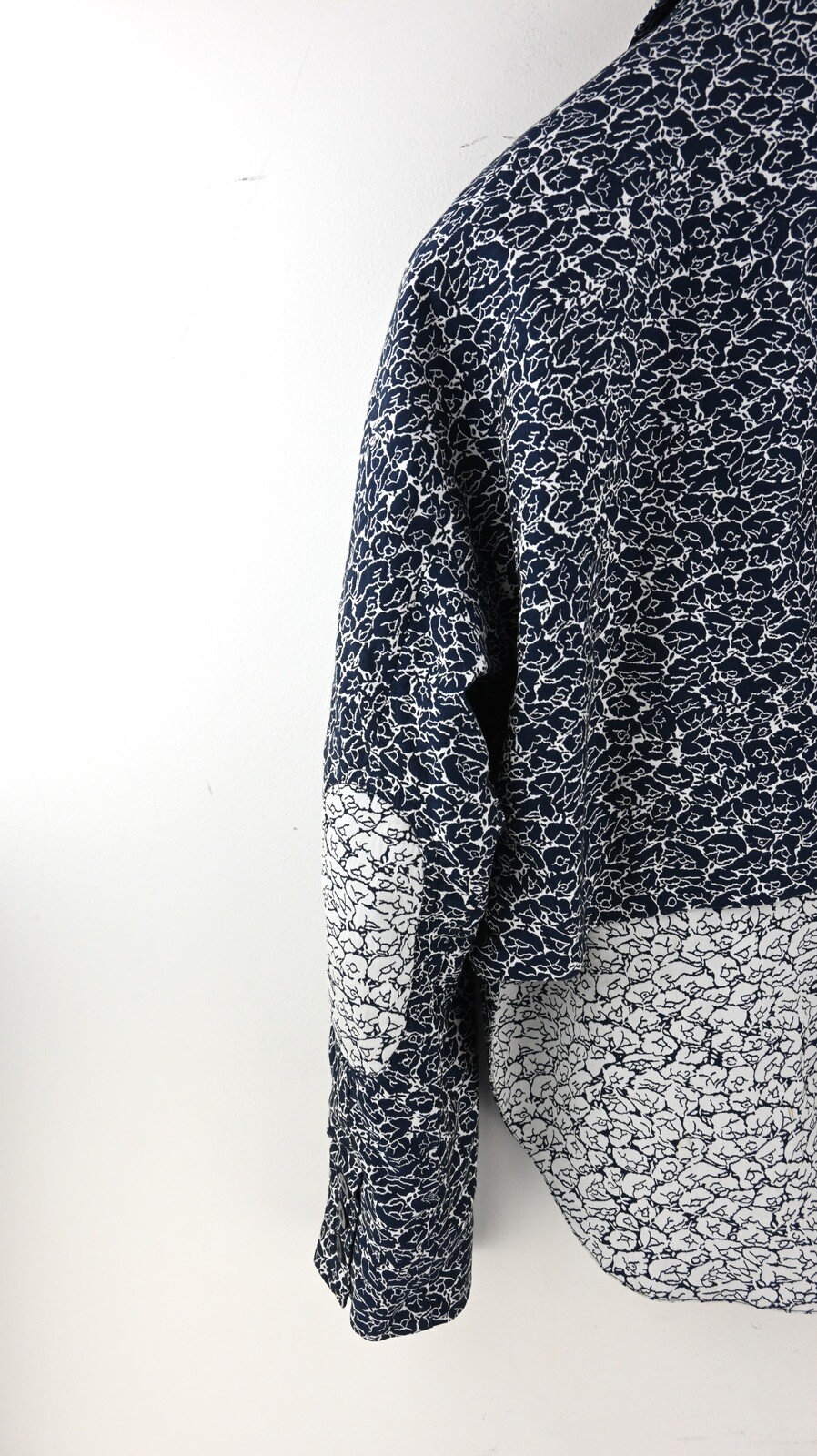 Vintage KENZO jacket in ink/white size EU38/UK10