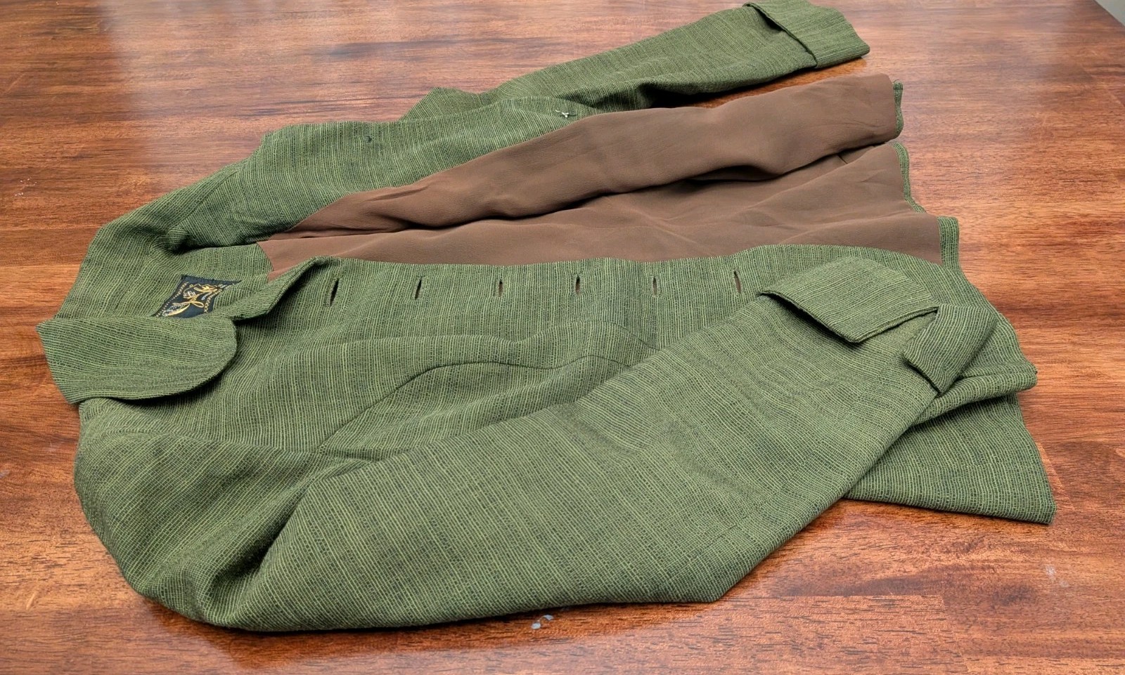RARE 1940&rsquo;s YOUTHCRAFT Tweed Olive Green Jacket Skirt Suit EUC Gorgeous!!