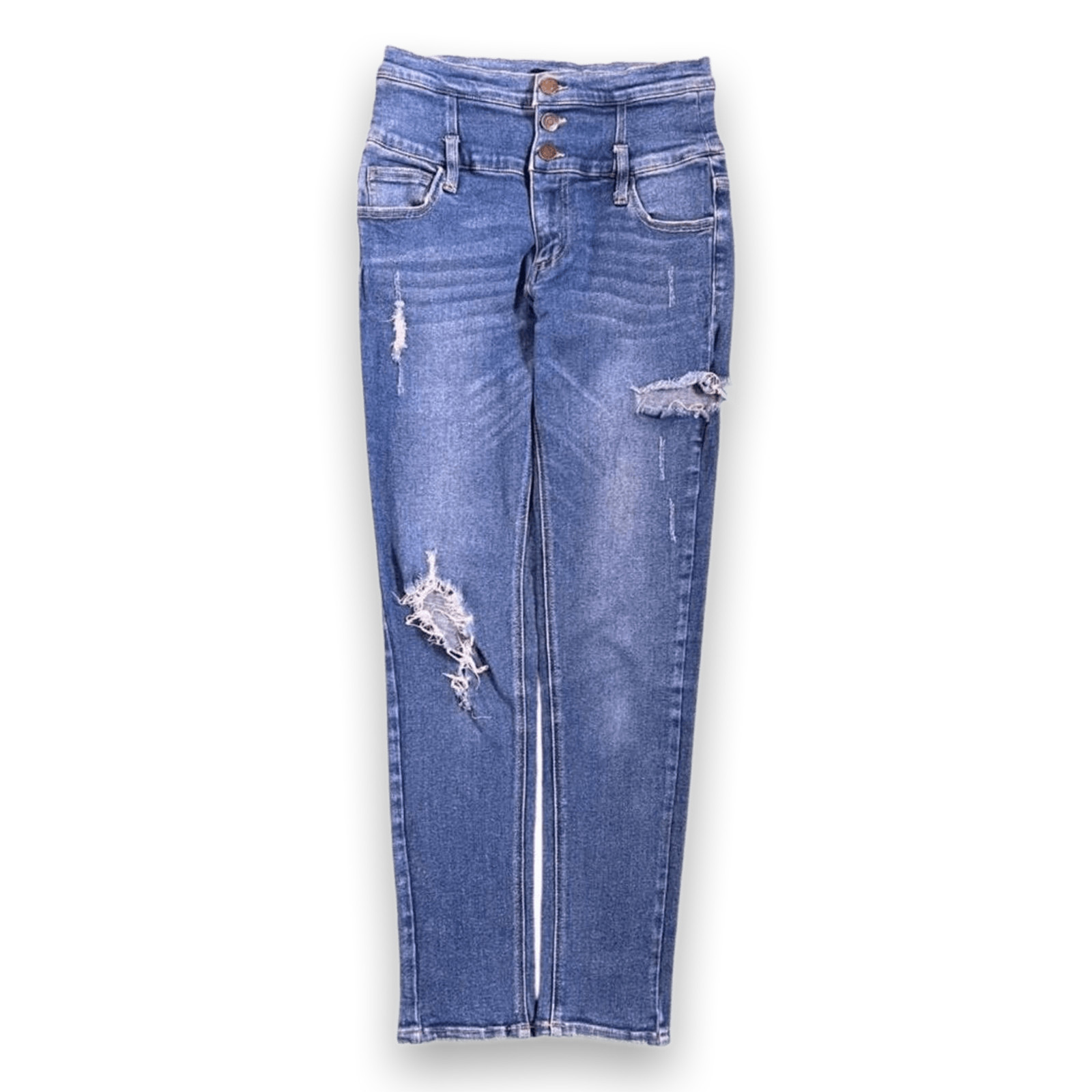 Ingni Vintage Y2K Japan Women&rsquo;s Distressed High Waist Skinny Jean 2