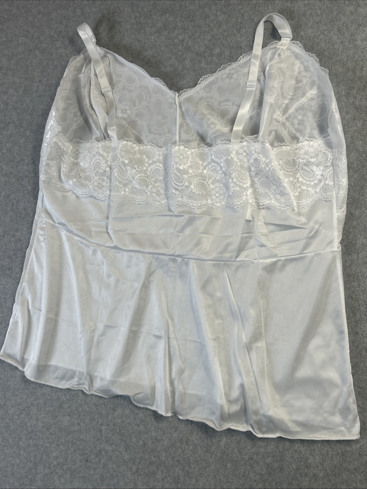 Dixie Belle Adjustable Strap Camisole 4511 White Size 40 Style 17351 100% Nylon