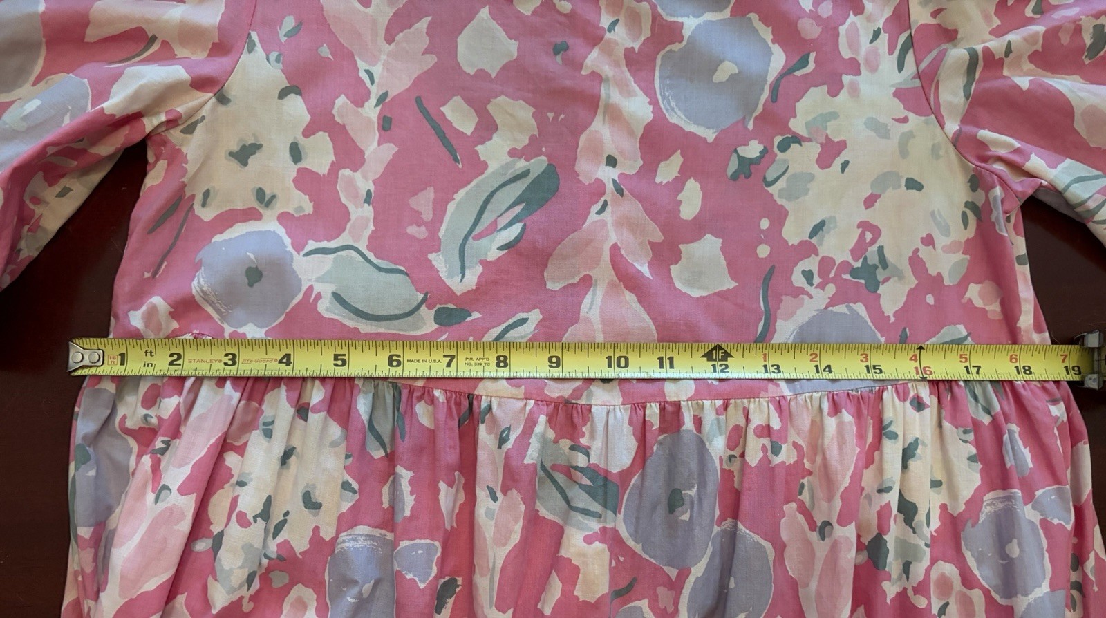 80s Pink Laura Ashley Maxi Rare Print