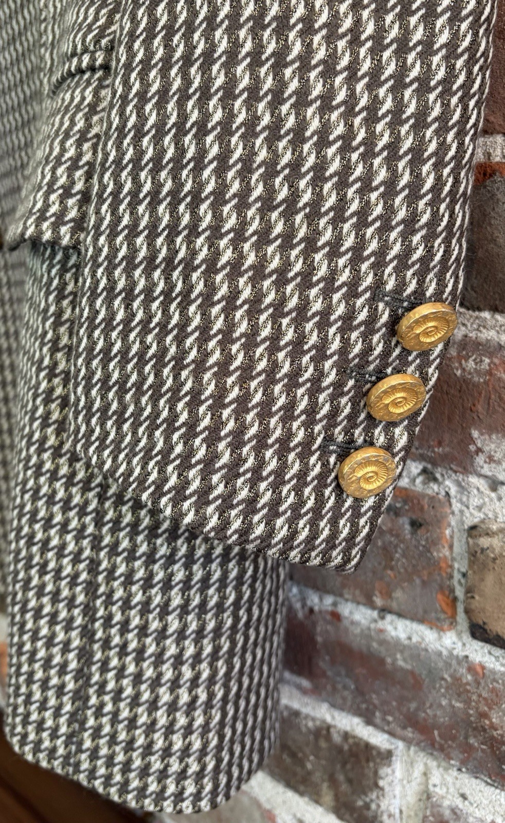 Vintage Escada Margaretha Ley Wool Blend Blazer Size 36
