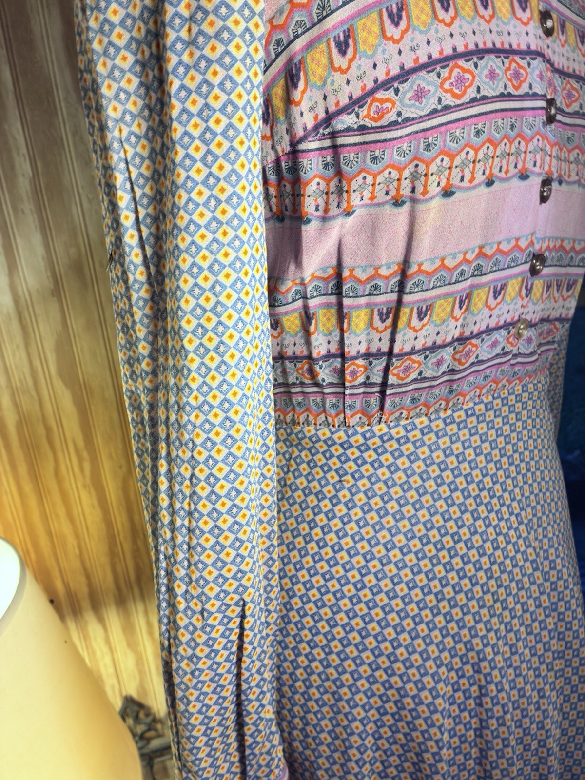 Unique Vintage Dress Size 38 (small) Hard To Describe Its Beautiful