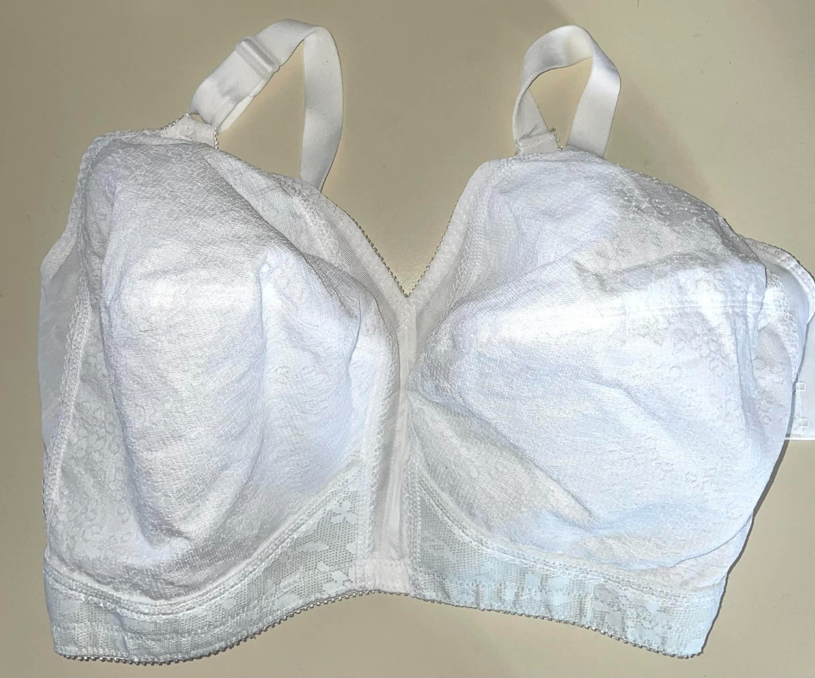 VINTAGE SEARS TIMELESS COMFORT WIRELESS BRA 46DD NEW IN BOX