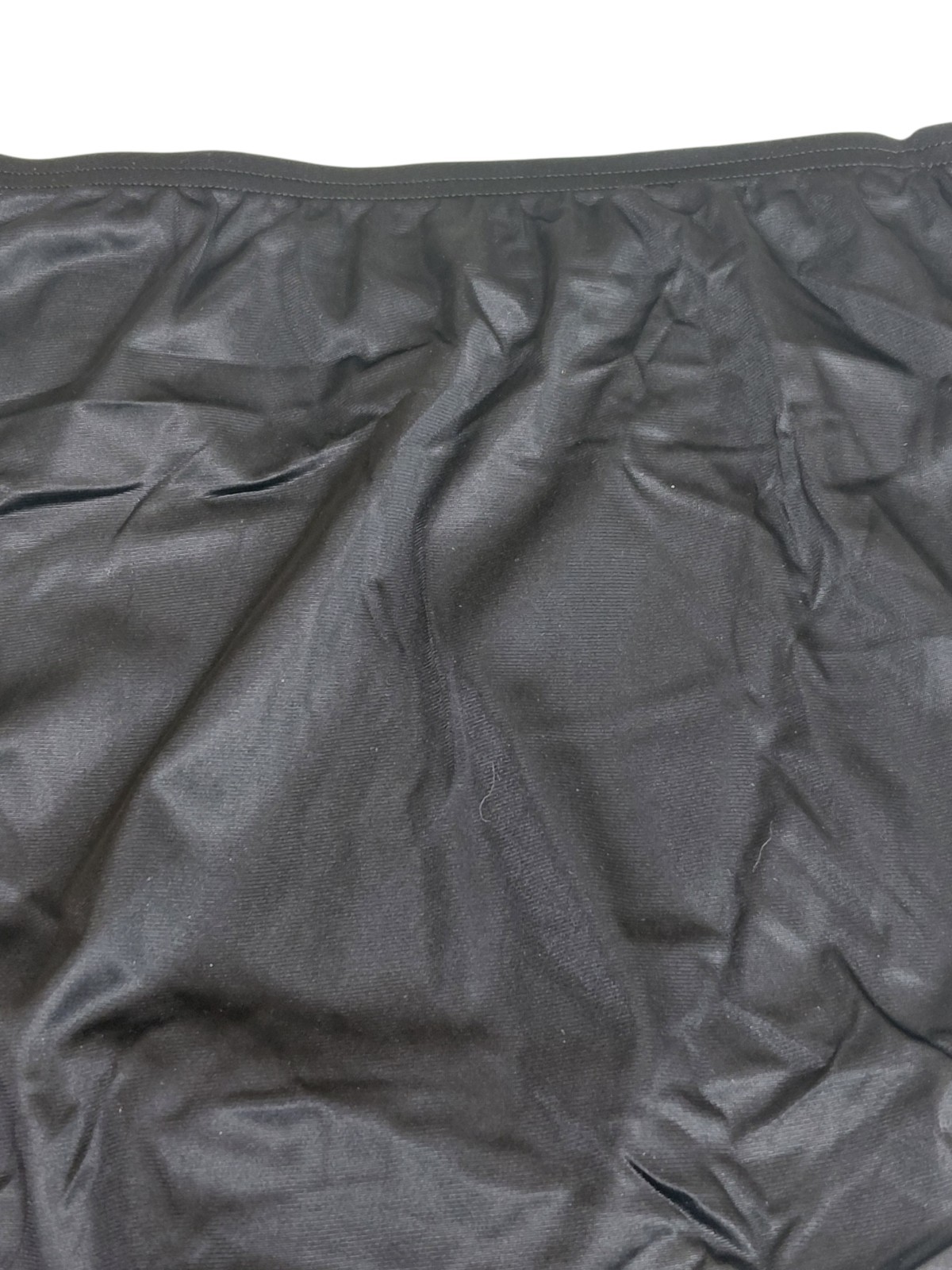 Vintage Mid Black Vanity Fair Brief Size 6/M No Lace
