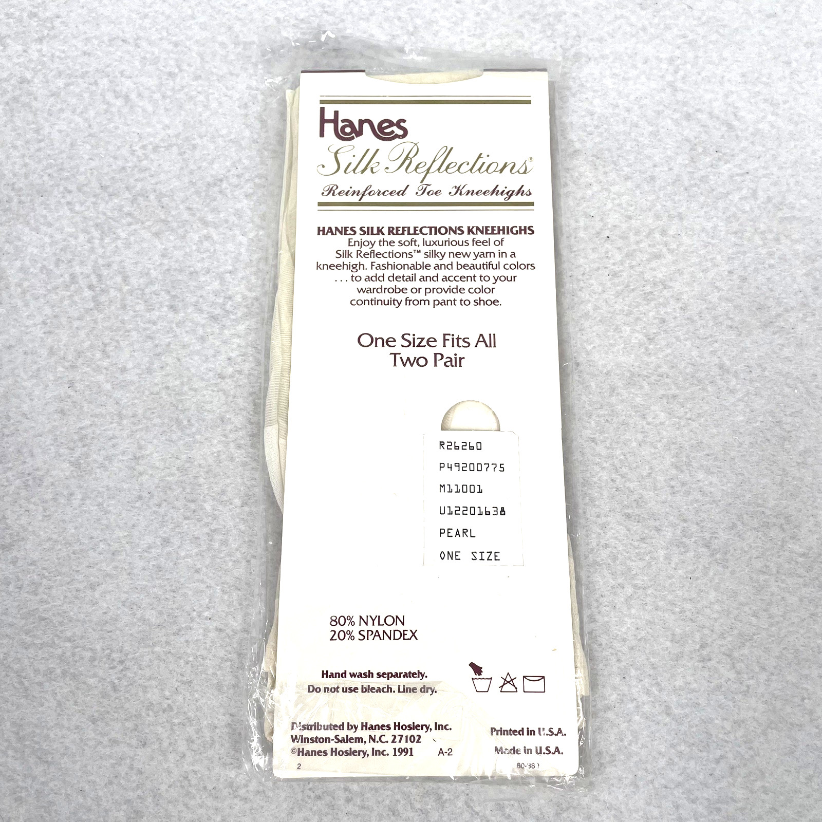 VTG Leggs Hanes Basic Edition Knee-High Nylon Stockings Sandal Foot Lot 31 Pair