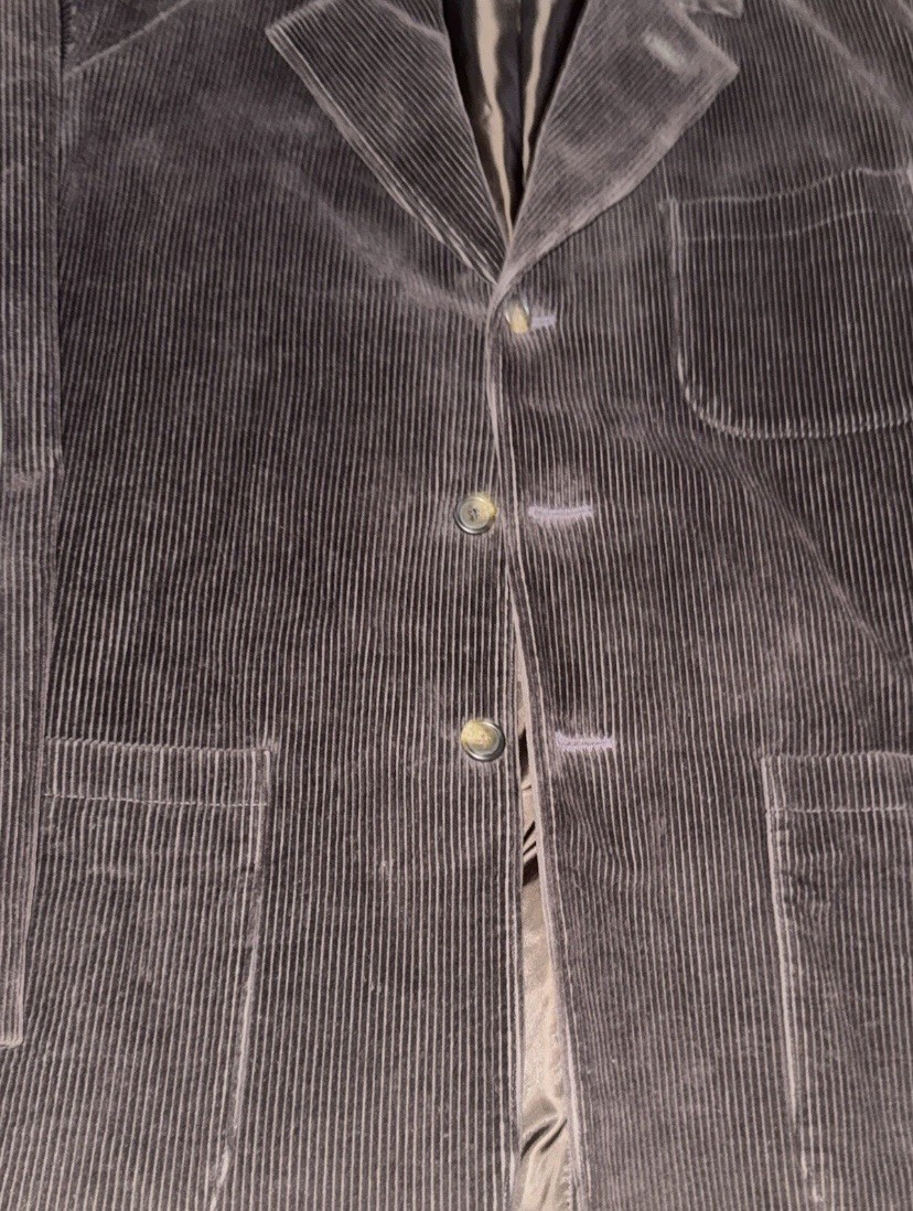 Pendleton Men&rsquo;s Blazer Jacket Corduroy Brown Size XL Elbow Patches