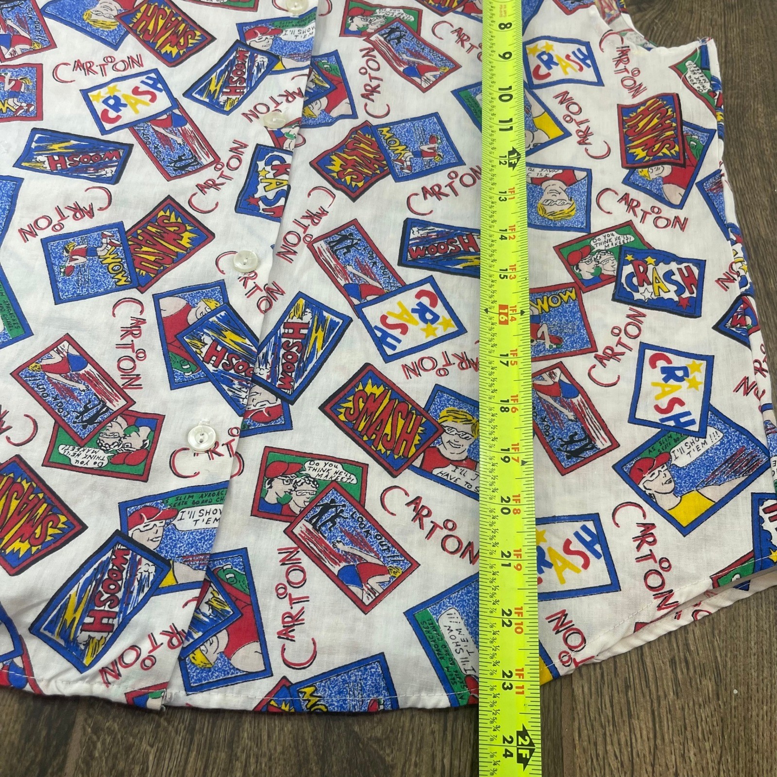 Vtg 90s Sundown Knits Cartoon Comic Pajama Set Womens M Shorts Kitschy Novelty