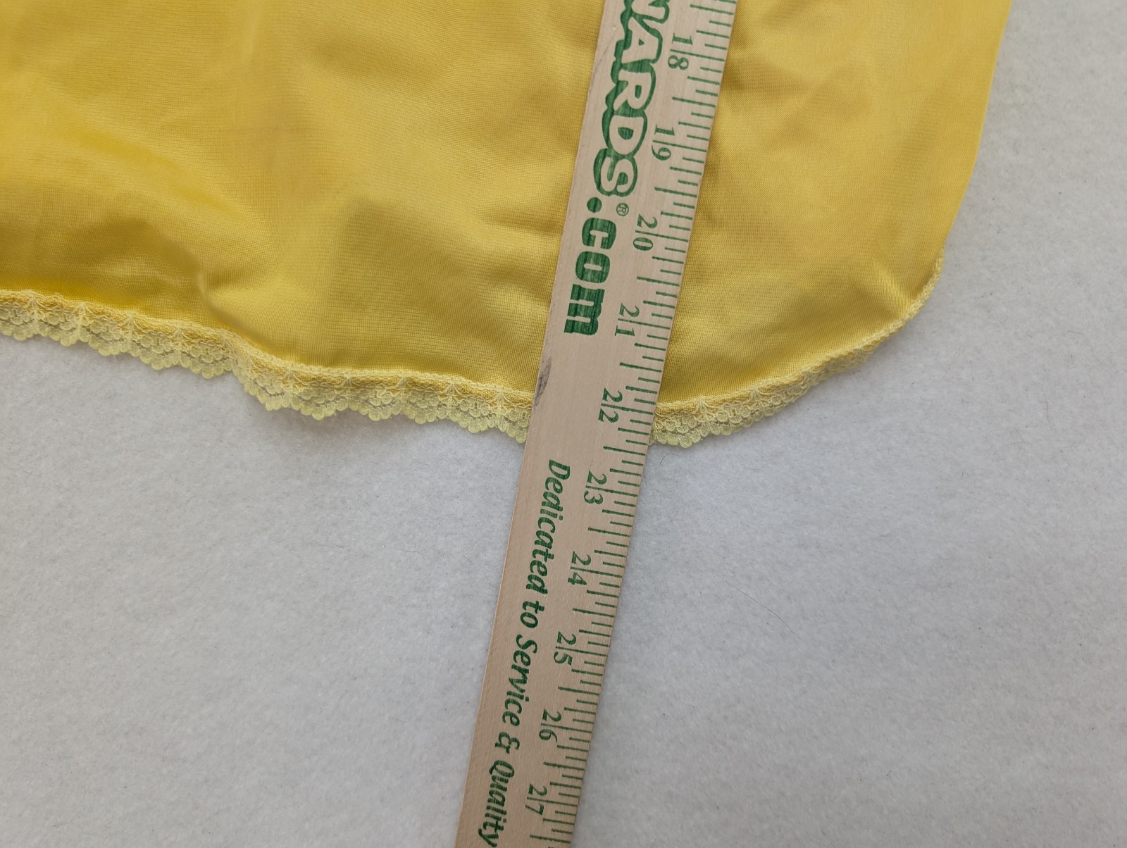 Kasara Vintage Camisole Slip Top Size S Yellow Tank