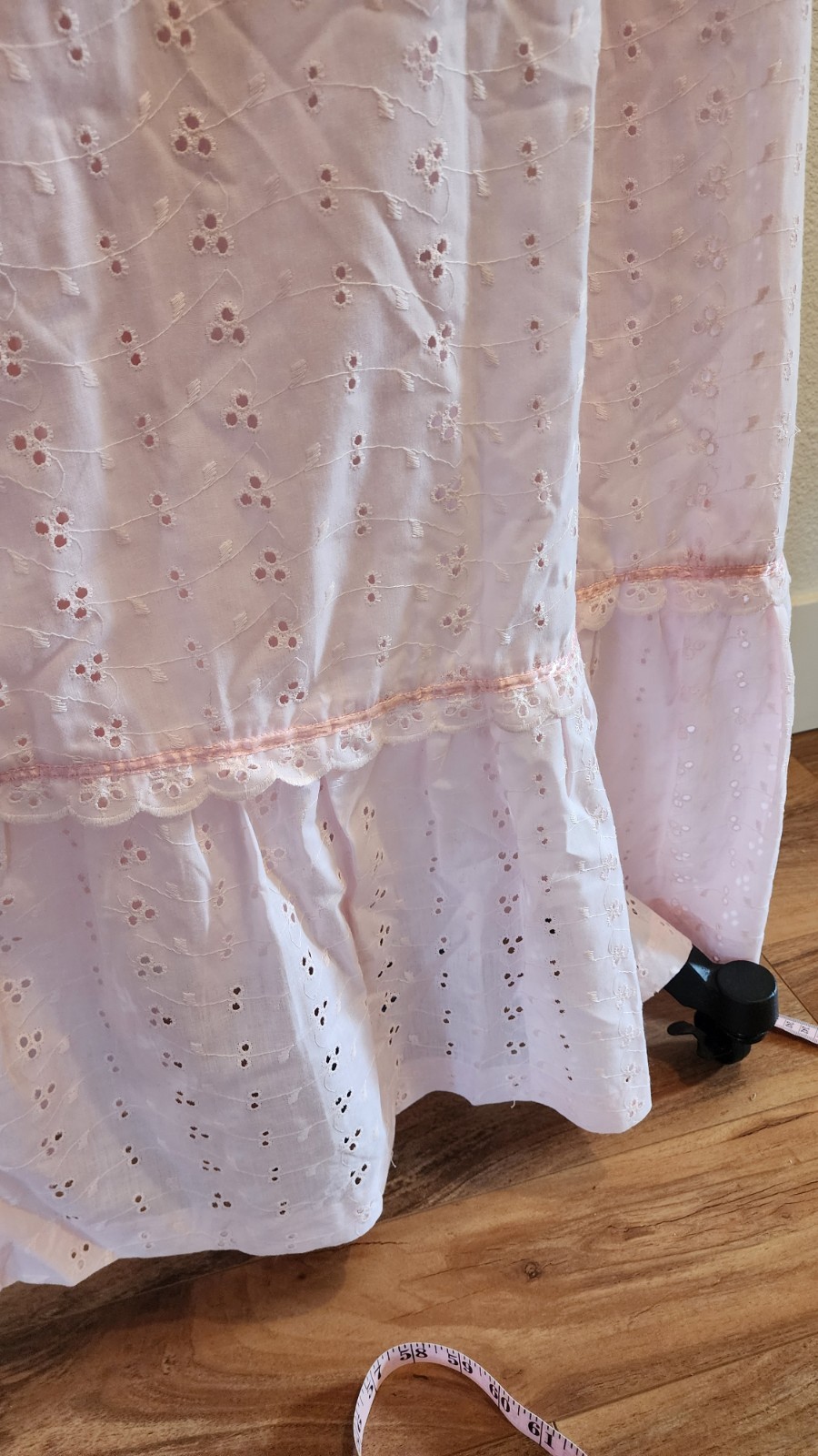 City Fox Vintage Semi Sheer Baby Pink Straps Maxi Dress 13 Styled In California