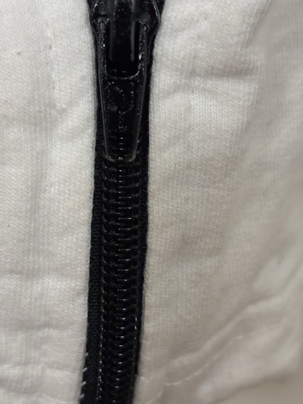 Vintage 1990s Capistrano Essentials White Black Zip-Up Hoodie T-Shirt – 2XL 3XL