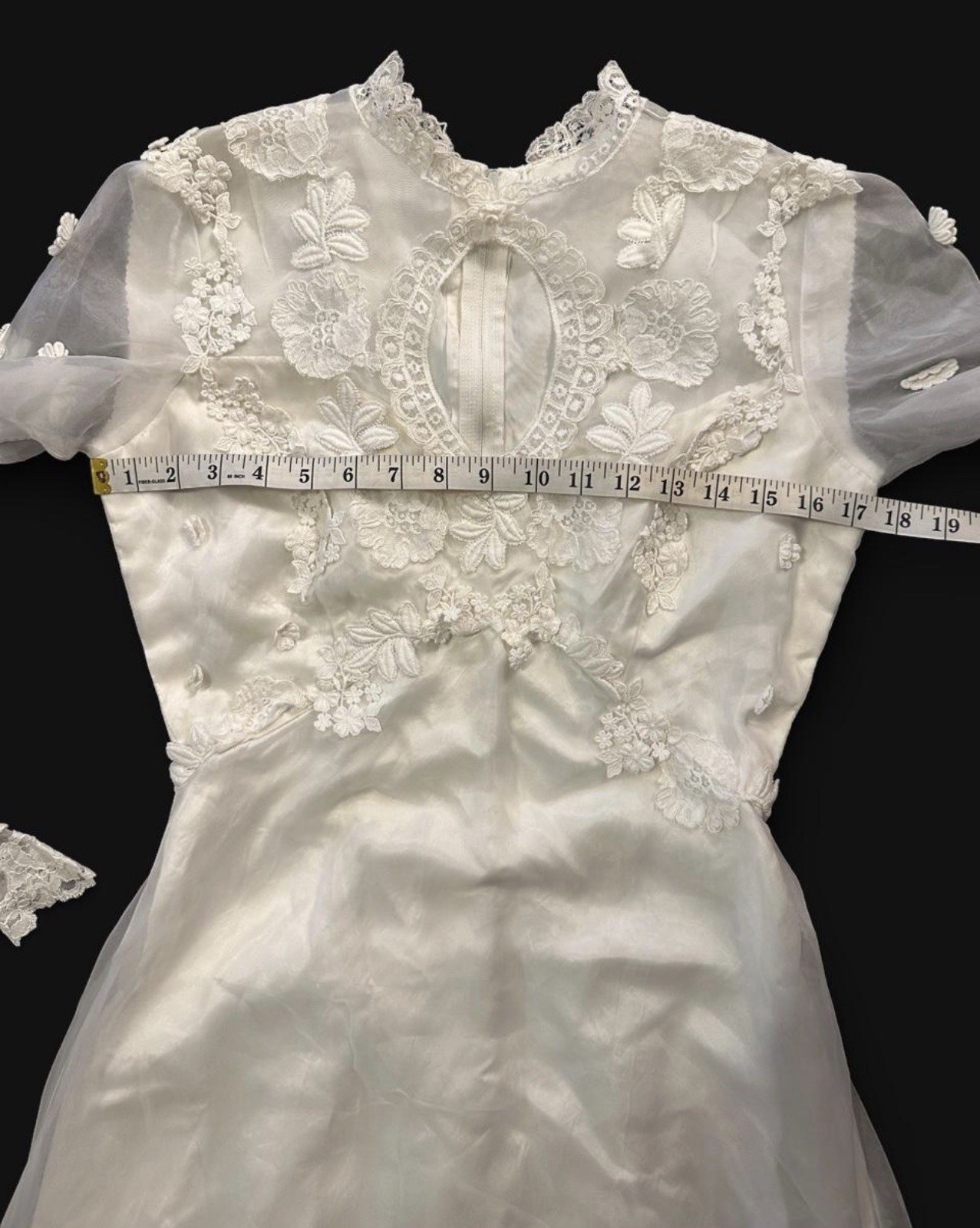 Vintage Wedding Dress With Train