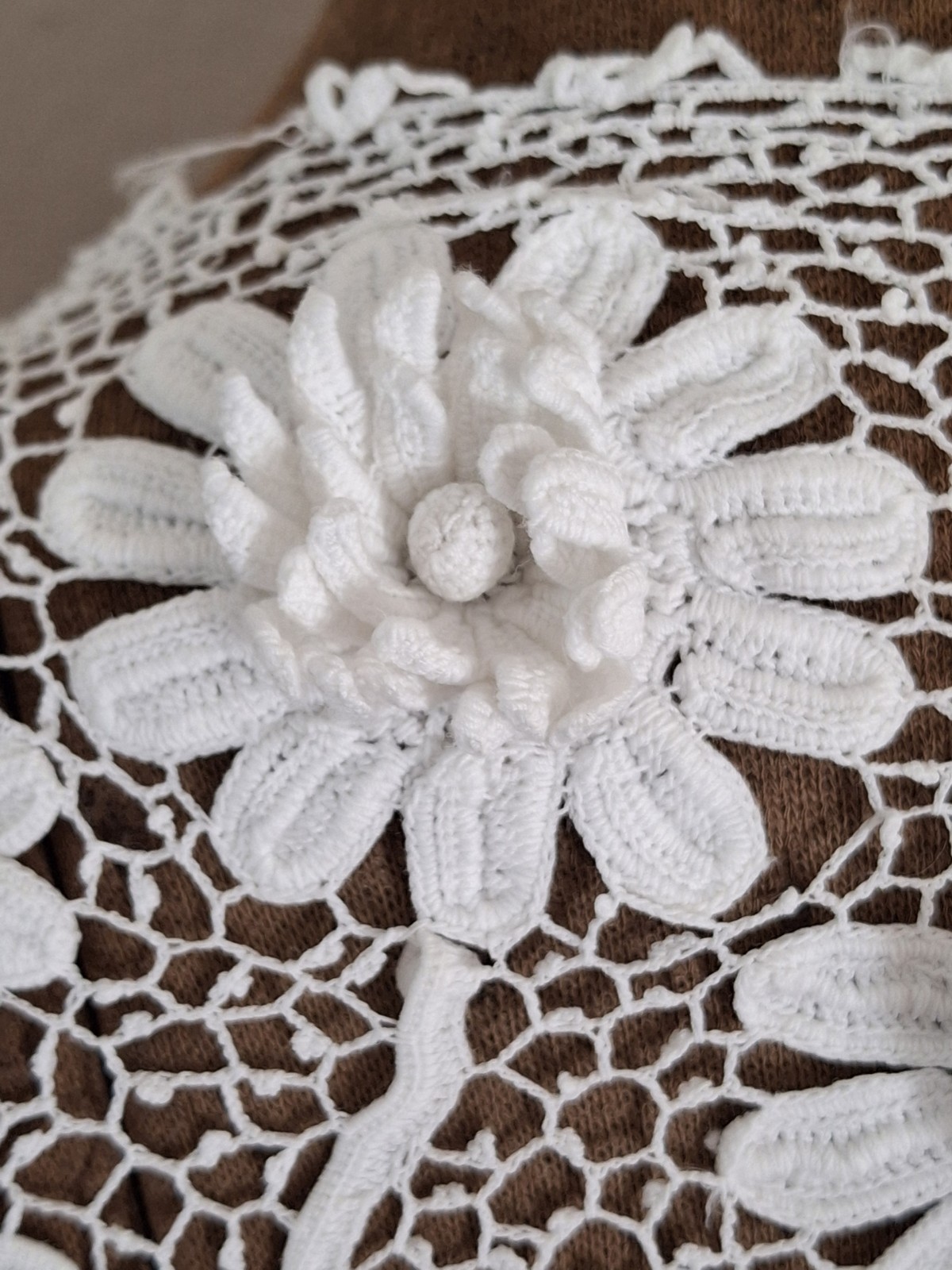 Vintage Edwardian EXQUISITE Irish Crochet Fancy Day Jacket