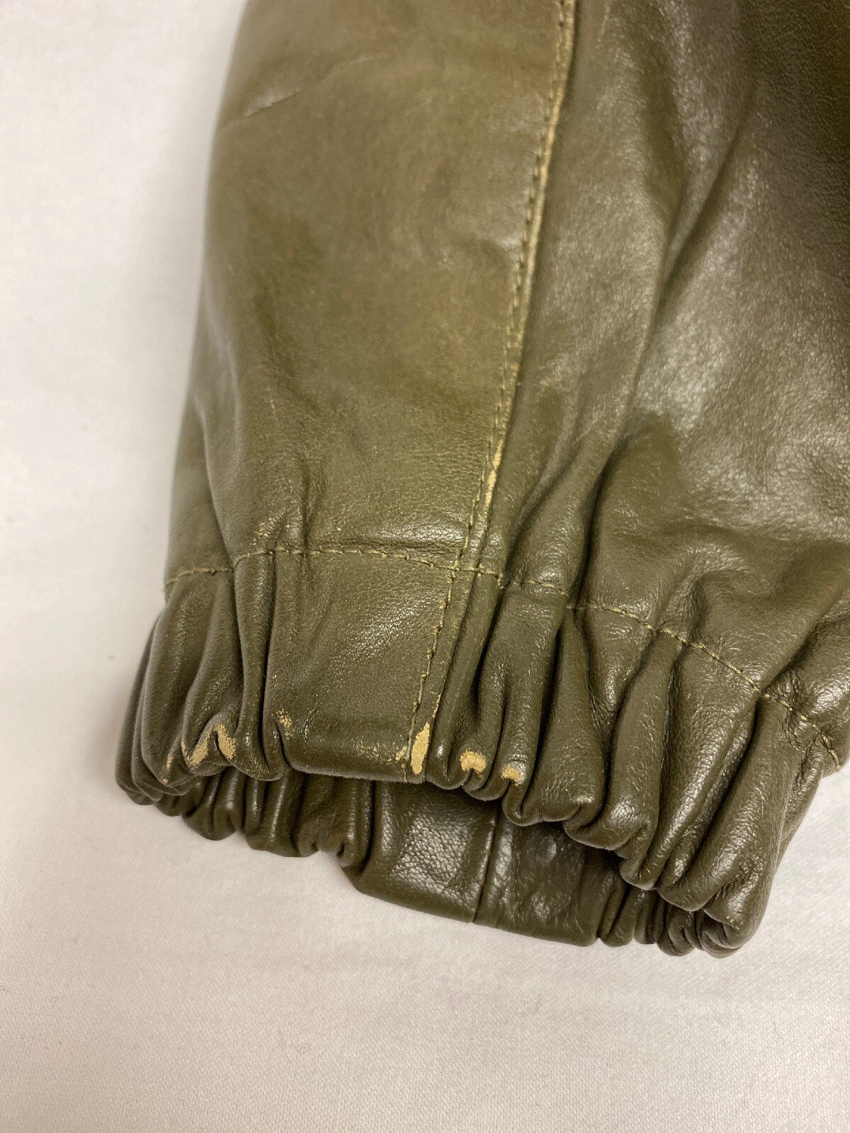 VTG 70s 80s ANN TAYLOR LEATHER JACKET SIZE 9/10 Talon Zipper *See Description*