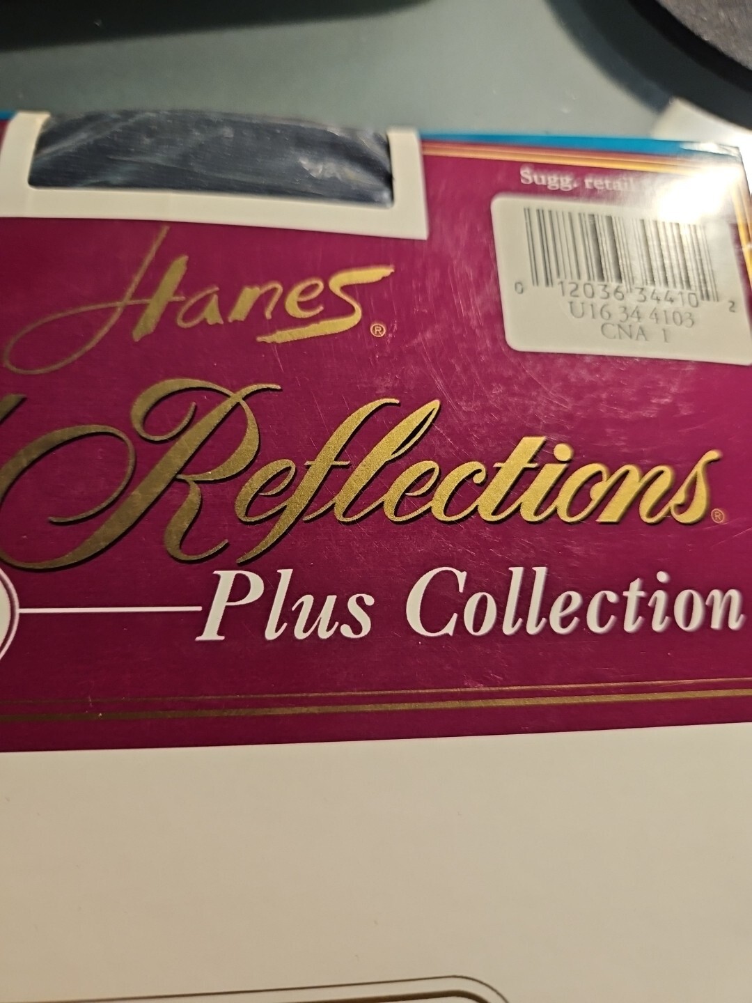 Hanes Silk Reflections Silky Sheer Queensize Style 912 1 Plus Classic Navy