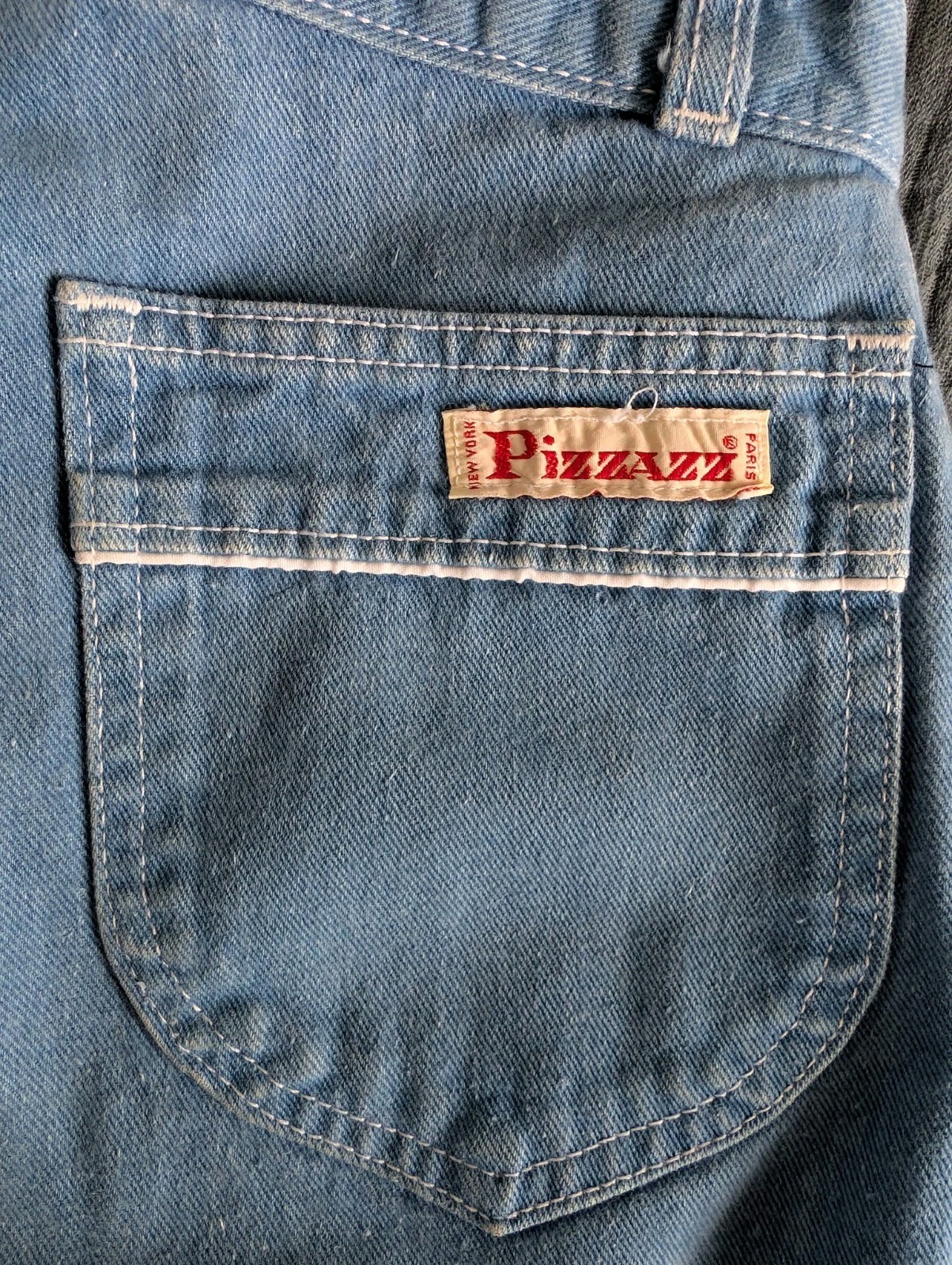 Vintage Pizzazz Jeans High Waist Lightweight Denim Womens Size 8 (24×31.5)