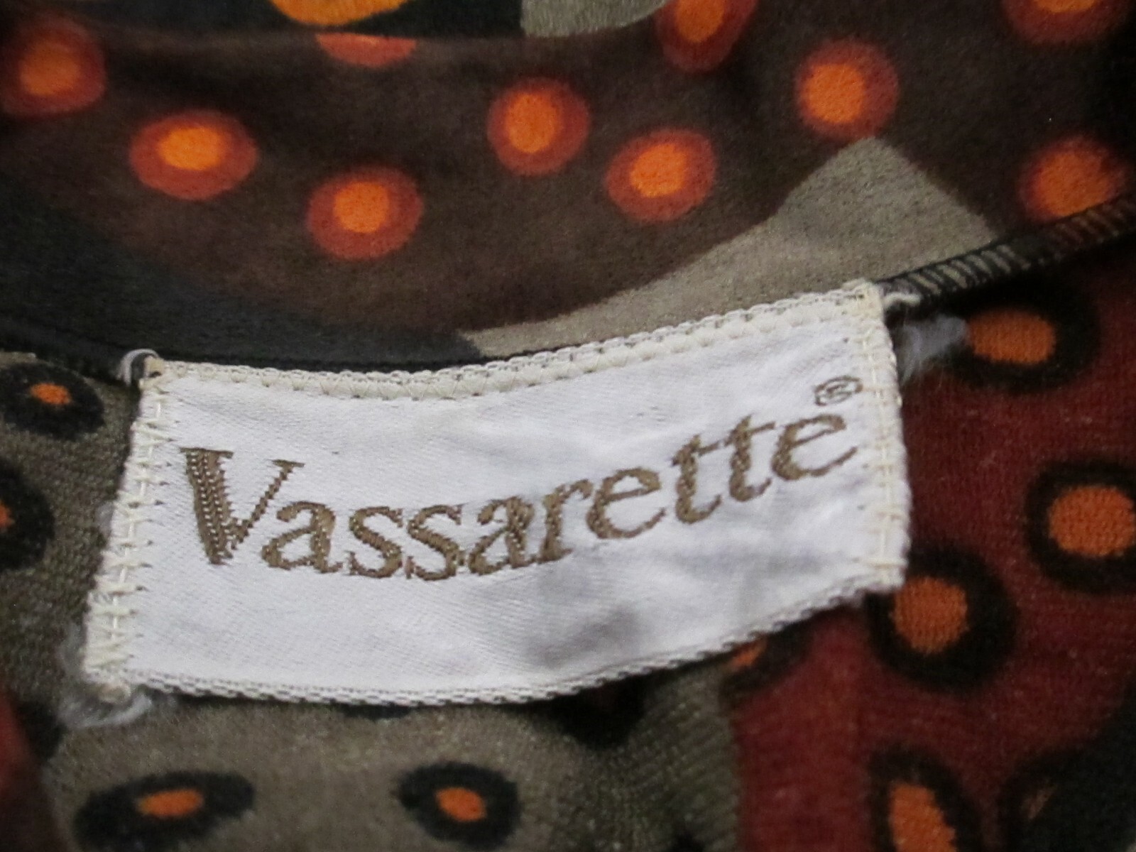 VINTAGE VASSARETTE 🌸 SMALL / 38&Prime; BUST MAX == 80&rsquo;S / STRETCH KNIT TUNIC TOP