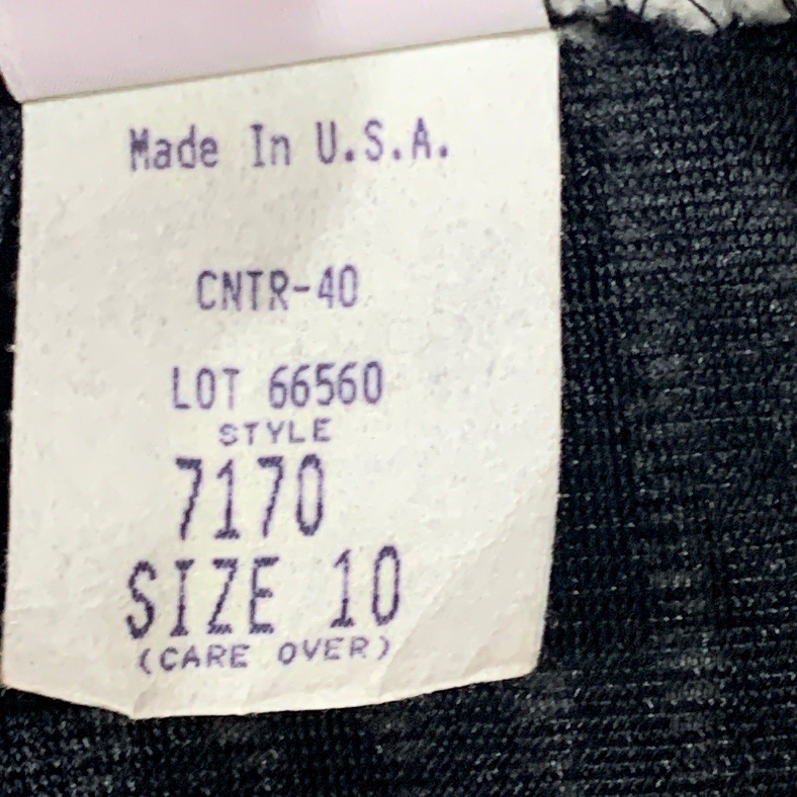 Graff Californiawear Jacket Womens 10 Vintage Black White Striped Textured Knit