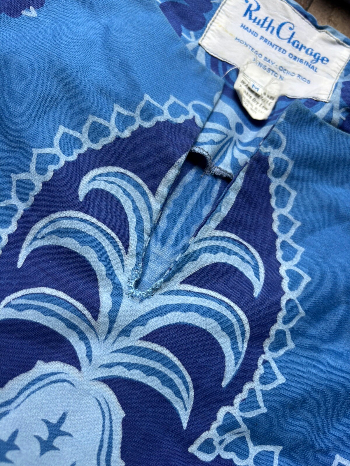 1960s Ruth Clorage HIPPY Boho Beautiful Summer/beach Dress.medium.Jamaica