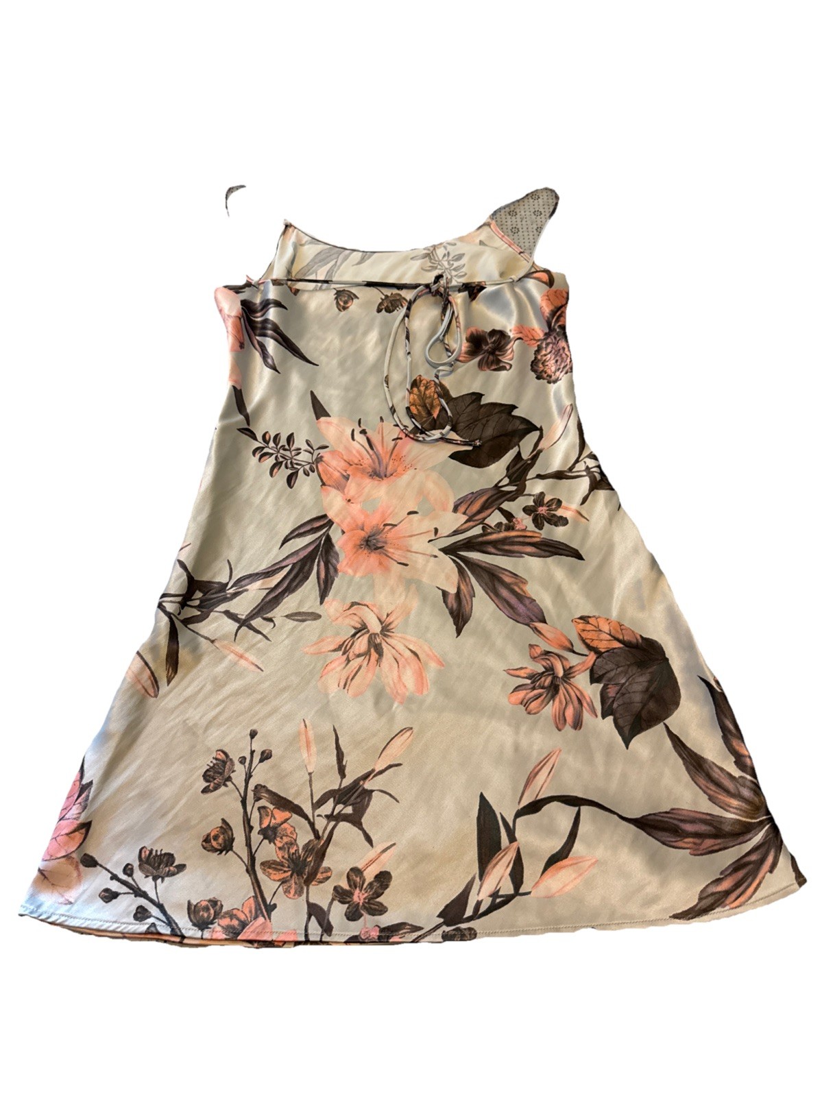 VICTORIA&rsquo;s SECRET Nightgown Short Slip Gown Tropical Flowers Detail EUC Size XS