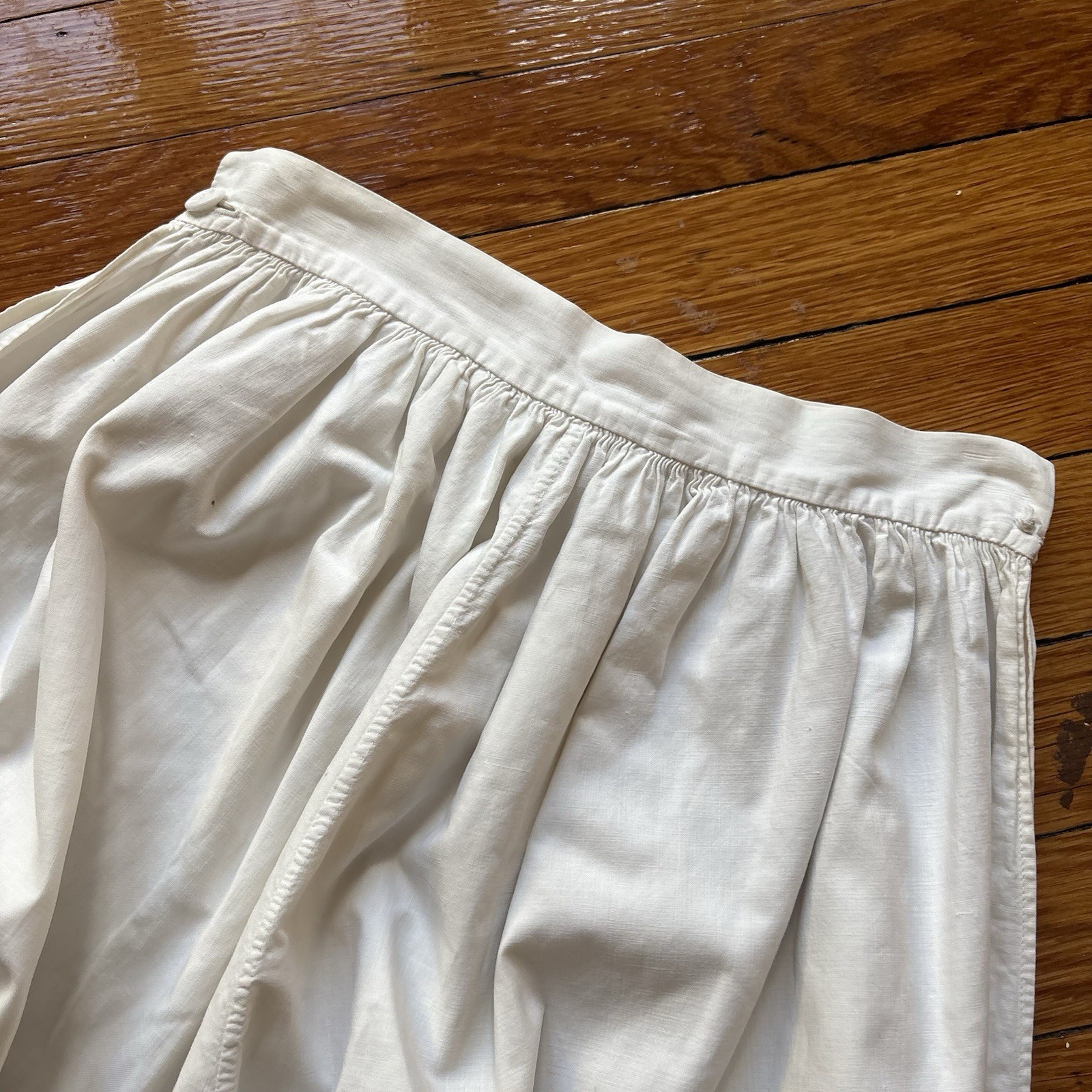 Vintage Antique White Cotton Bloomer Shorts Women’s As Is Edwardian Era