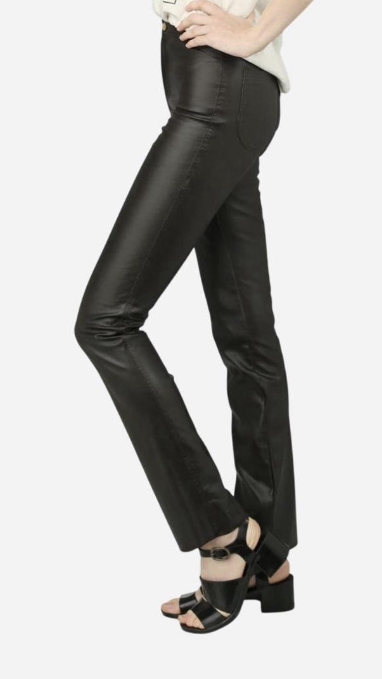 Rare Vintage Frederick’s Of Hollywood Black Vinyl Disco Pants