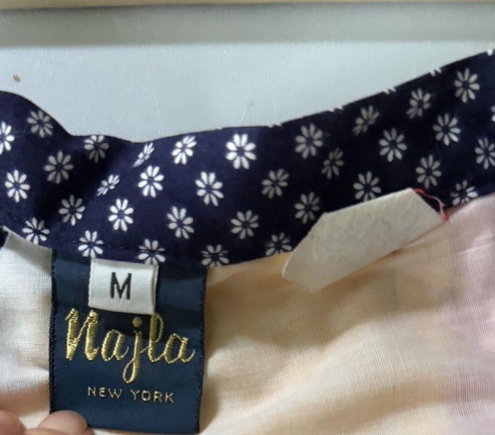 Vintage 70s Najla NY Patchwork Wrap Around Midi Skirt Bright Cotton Lightweight