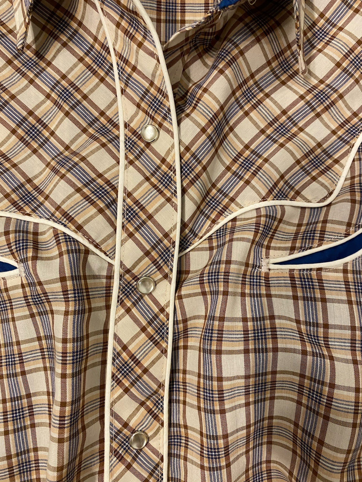 Vinatge Kenny Rodgers Pearl Snap Button Up Size Small Cowboy Western Yellowstone