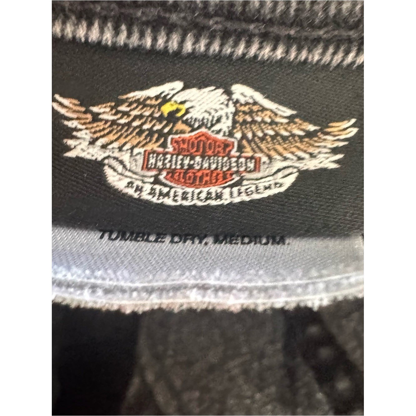 Vintage Harley Davidson Bootcut Black Biker Moto Jeans 18 Regular Y2K Plus Size
