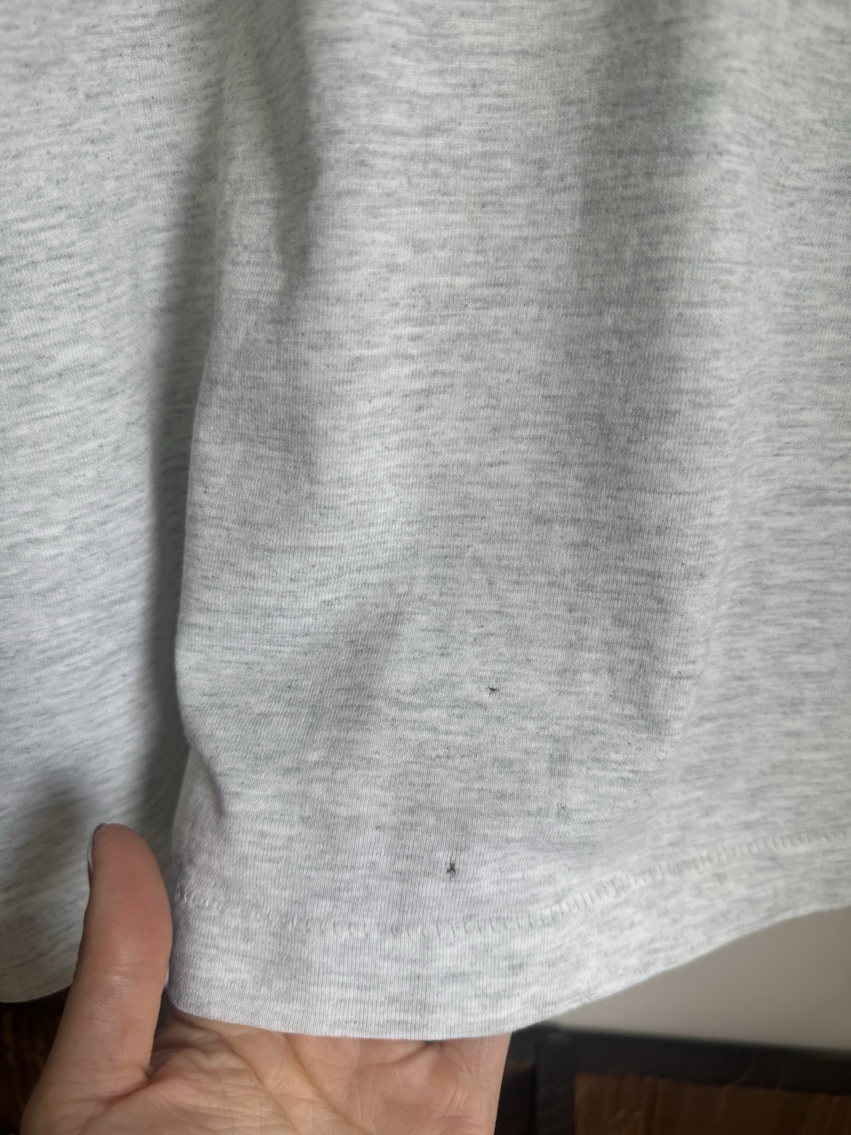 Vintage 1990 Endless Designs Screen Stars Patchwork Heart T-Shirt Gray XL