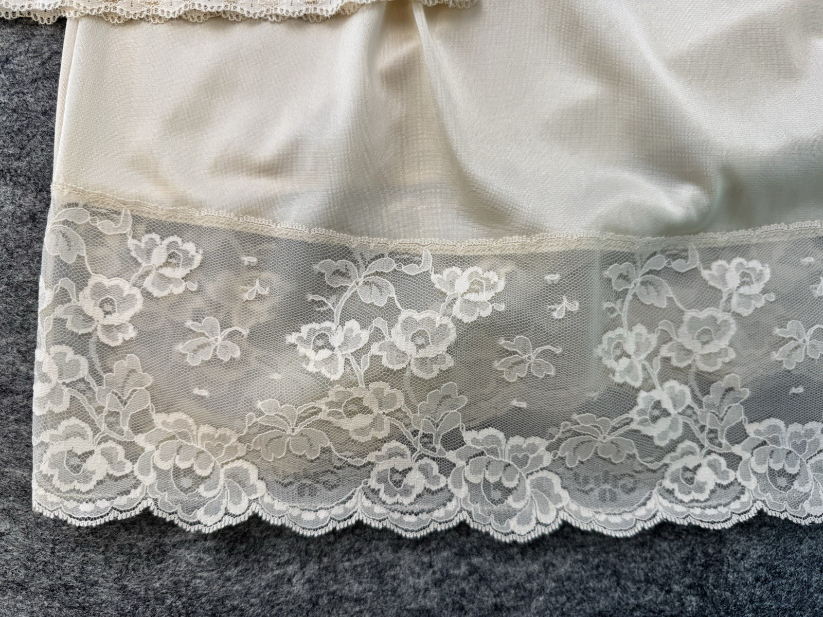 VTG Shadowline Camisole Cami Sz 34 & Half Slip Set Lingerie NEW, Lace, 80&rsquo;s