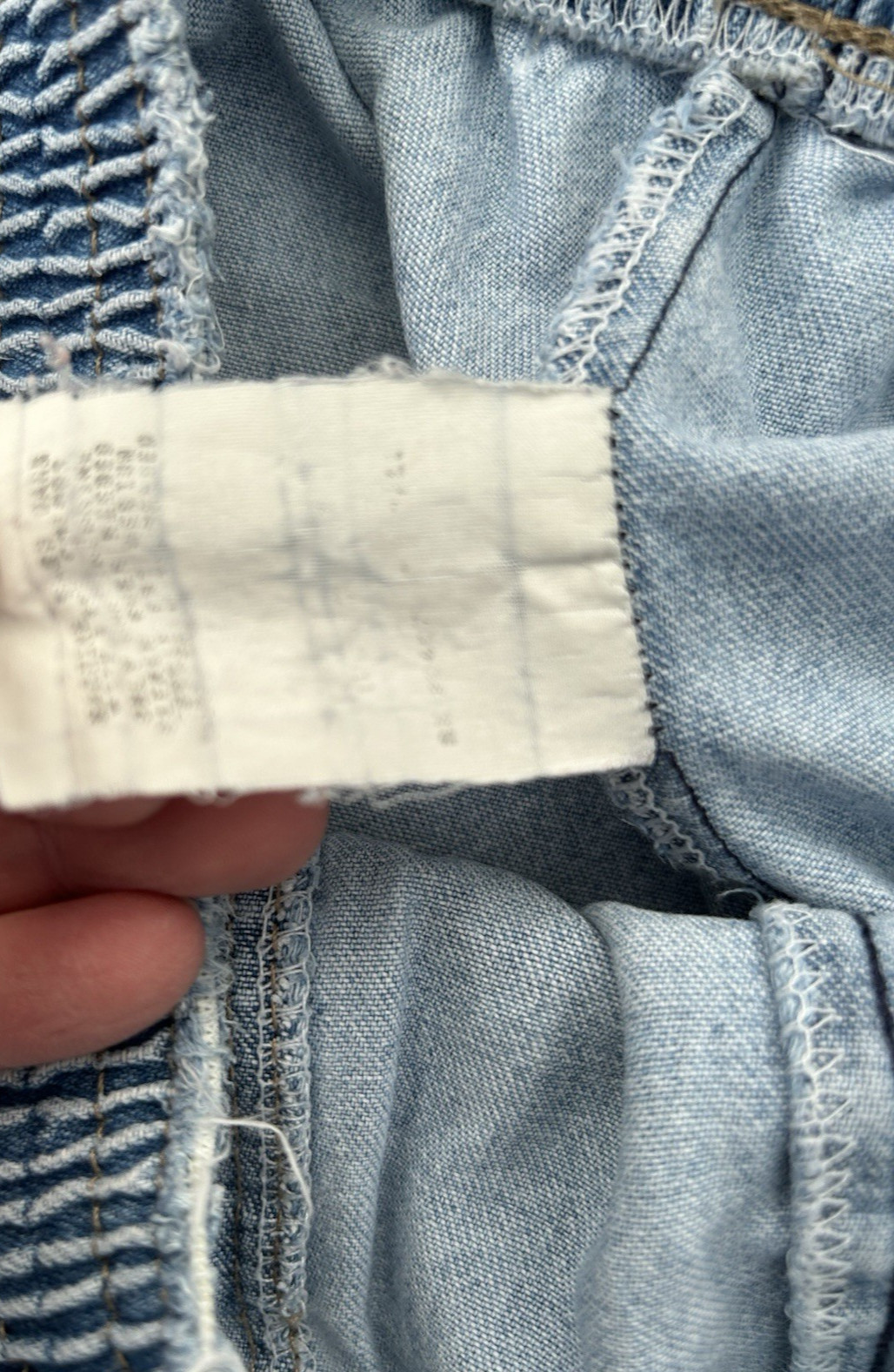 Vintage 90s Chic Distressed High Rise Mom Jeans Denim Womens 8 Light Wash Pants