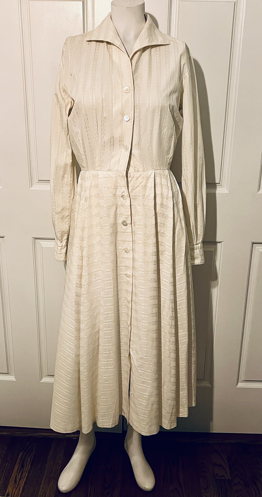 Vintage 1950&rsquo;s Emilio Pucci for Neiman Marcus Full Skirt Silk Shirtwaist Dress S