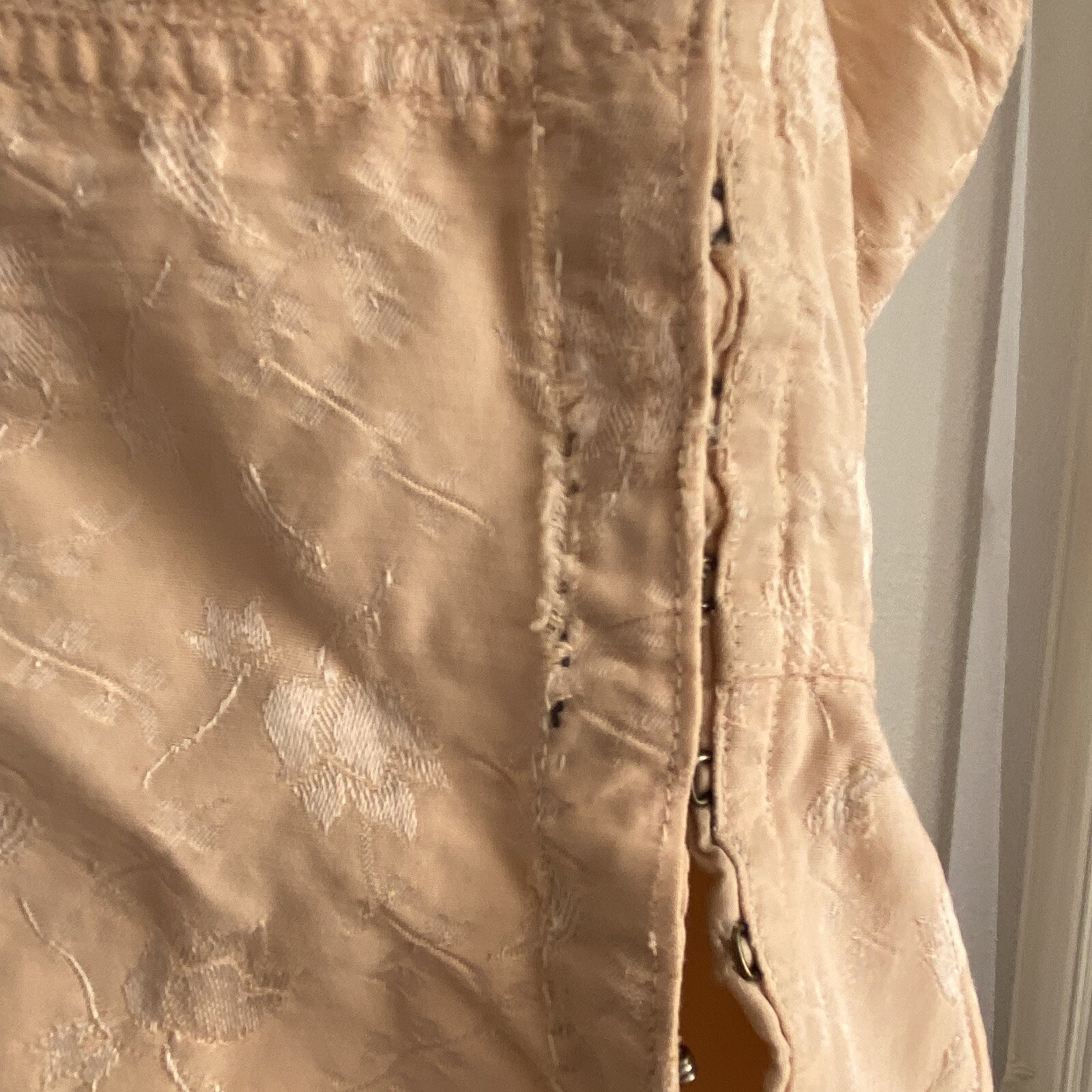 READ Vtg Sears Charmode Corset Girdle Open Bottom USA DAMAGED
