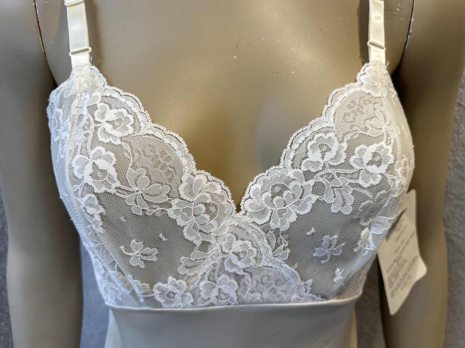 VTG Shadowline Camisole Cami Sz 34 & Half Slip Set Lingerie NEW, Lace, 80&rsquo;s