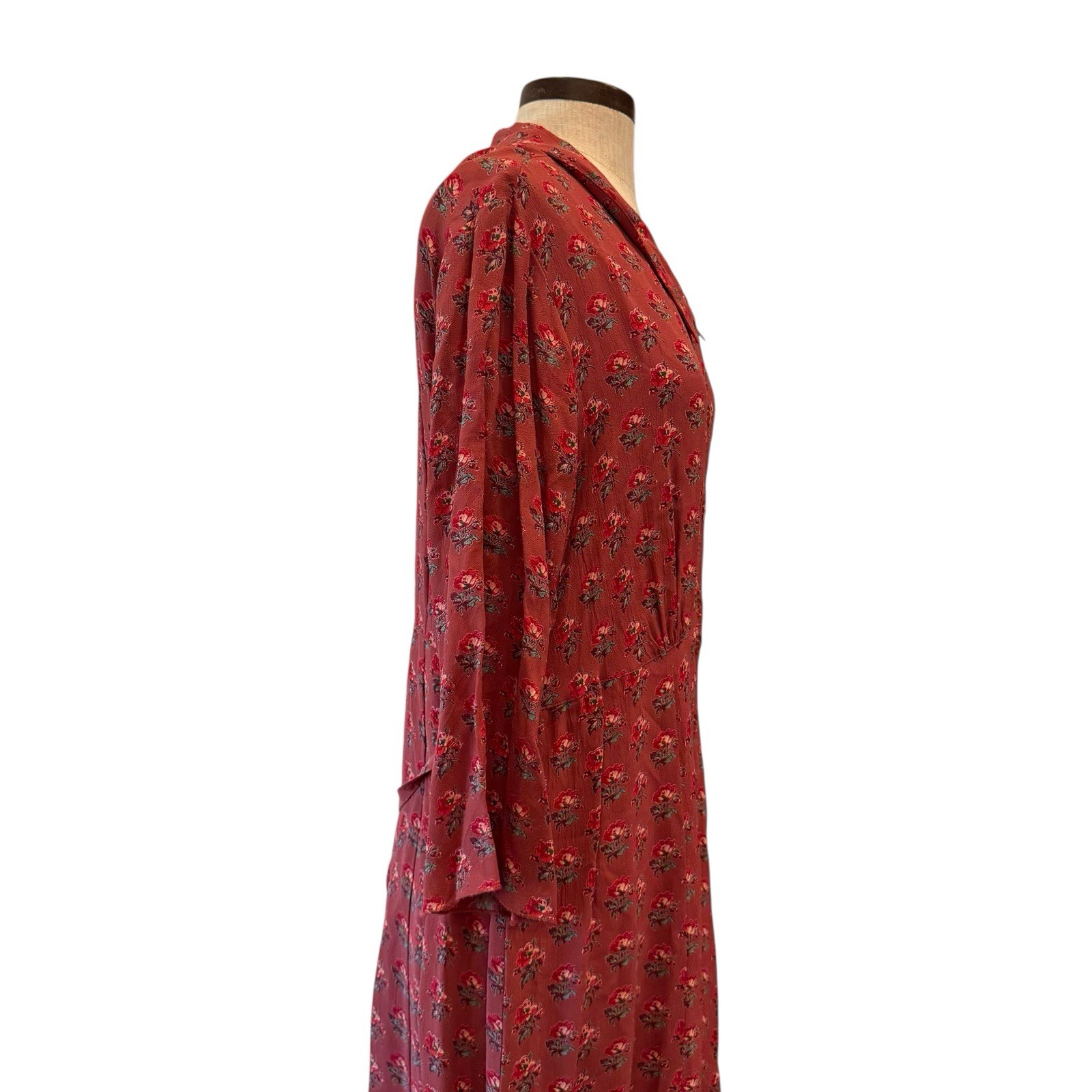 April Cornell Vintage 90s Cottagecore Dress Sz L Pre Owned