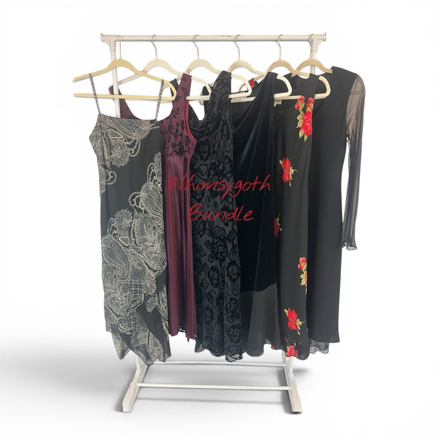 Vintage Whimsygoth Bundle Lot Y2k Dresses Set Of 6
