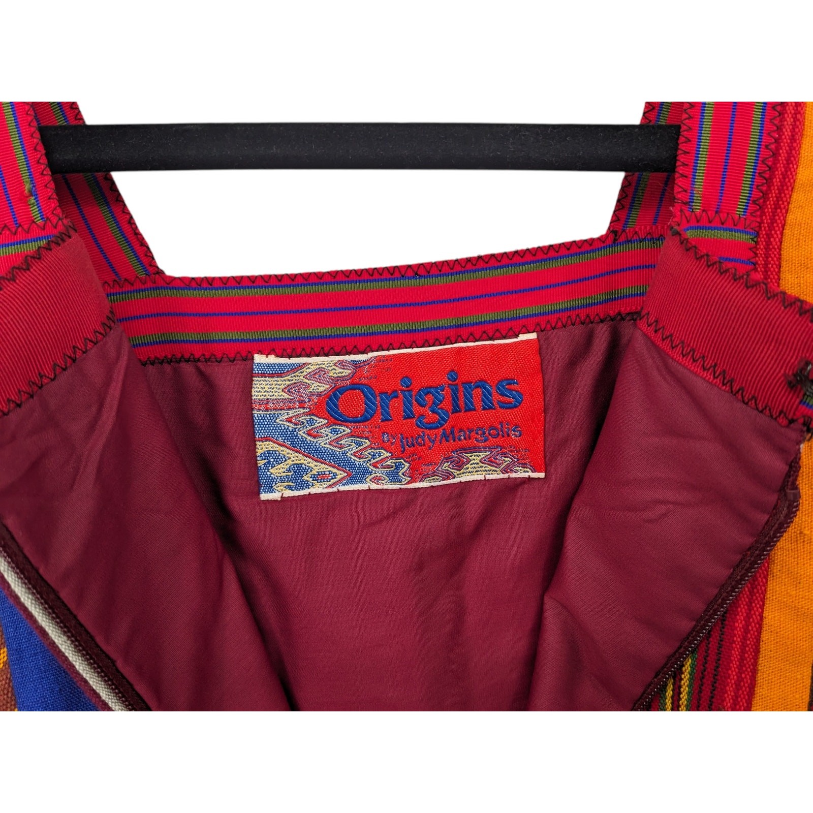 Vintage 1980&rsquo;s ORIGINS JUDY MARGOLIS Ethnic Tribal Middle Eastern Dress Kaftan