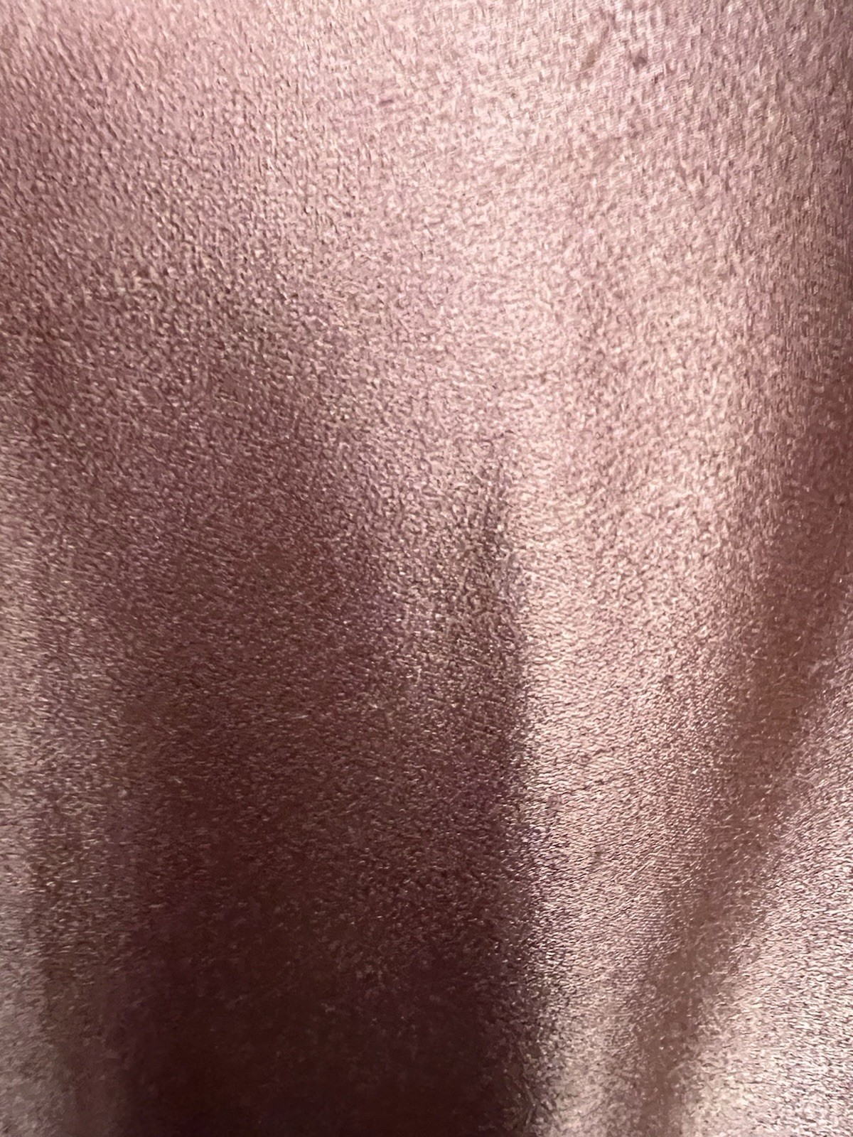 1940’s Copper Crepe Back Satin Skirt