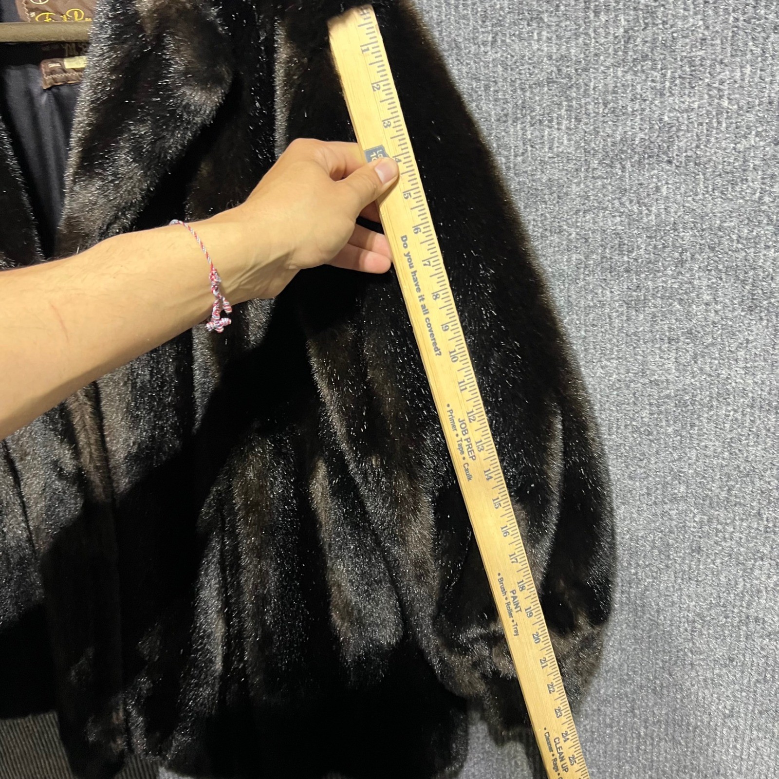 Vintage Emilio Pucci Faux Fur Coat Women Medium Brown 60s Gemini Fashions Luxury