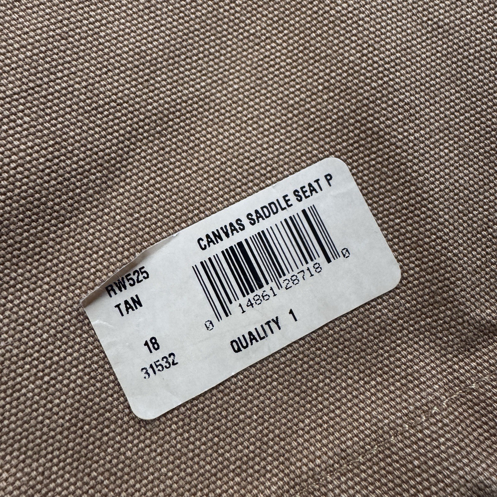 Scully Rangewear Womens 18 Canvas Saddle Seat Equestrian Pants Made USA NWT VTG