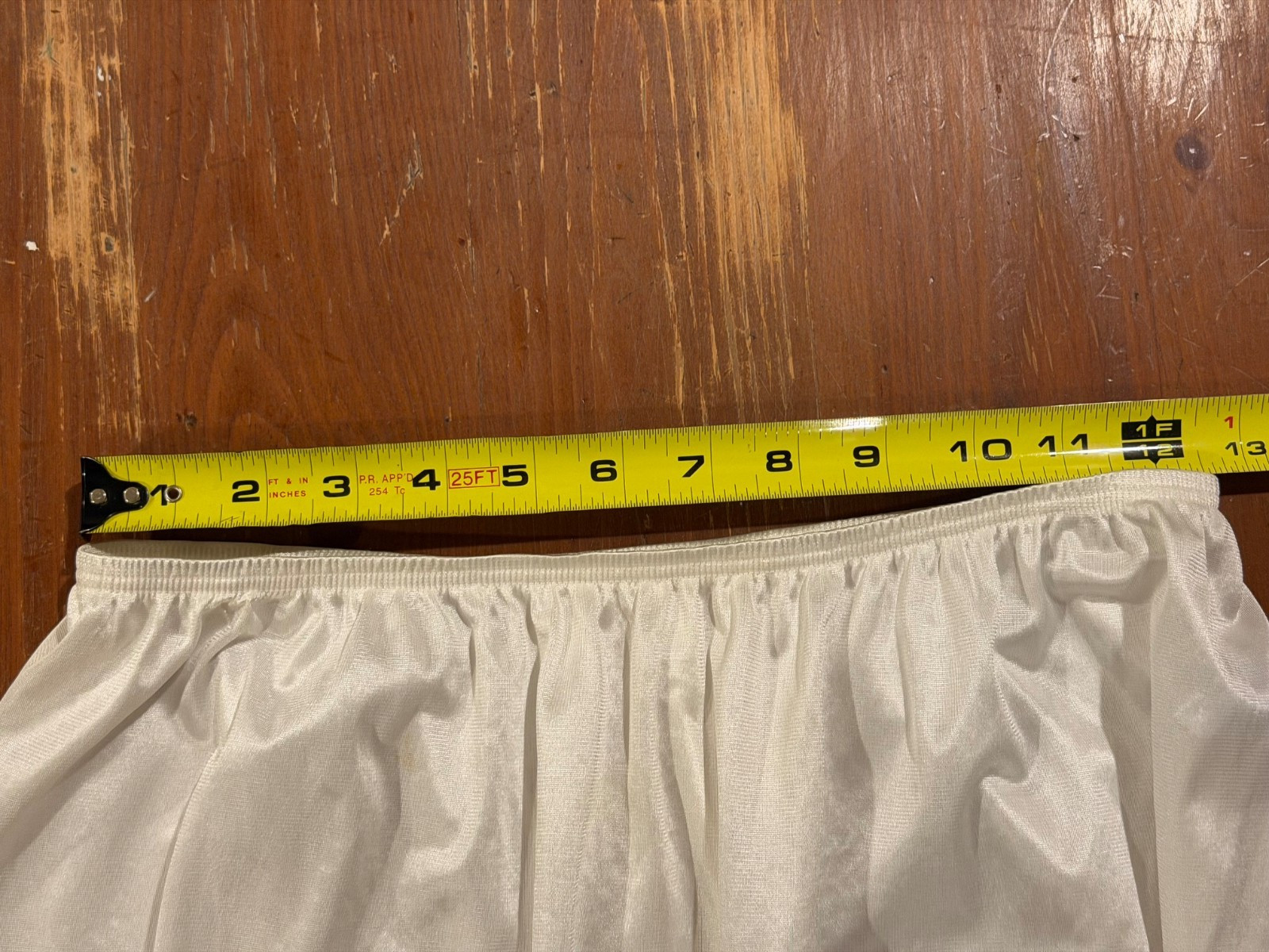 womens half slip ivory size large 18 inch