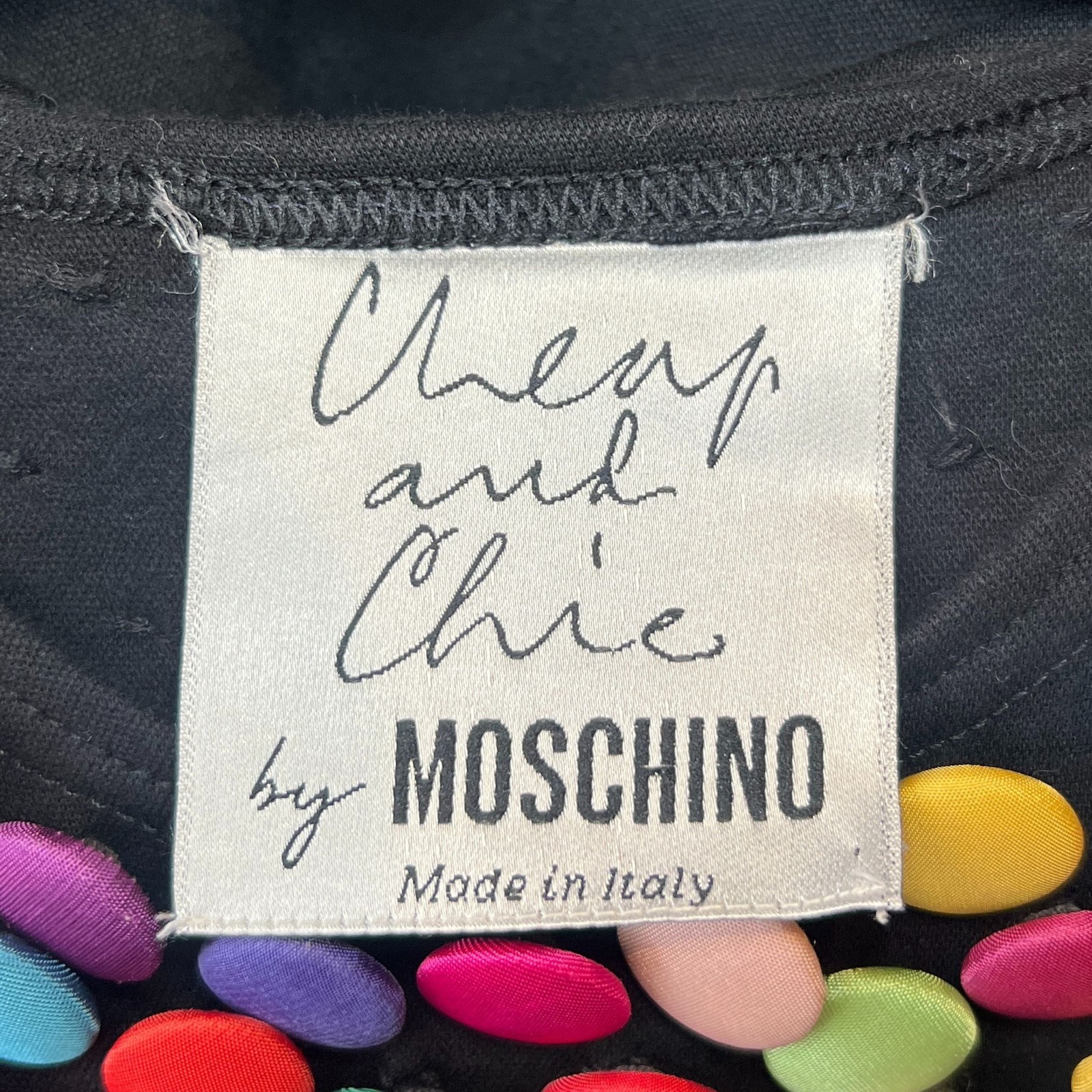 Moschino Cheap and Chic Candy Button Tank Size S/M
