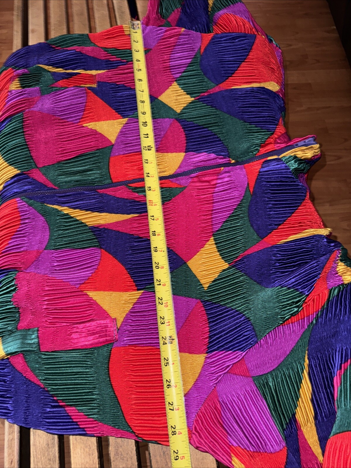 Vintage 90’s Southwest Pizzazz Women&rsquo;s Colorful Polyester Bomber Jacket XL?