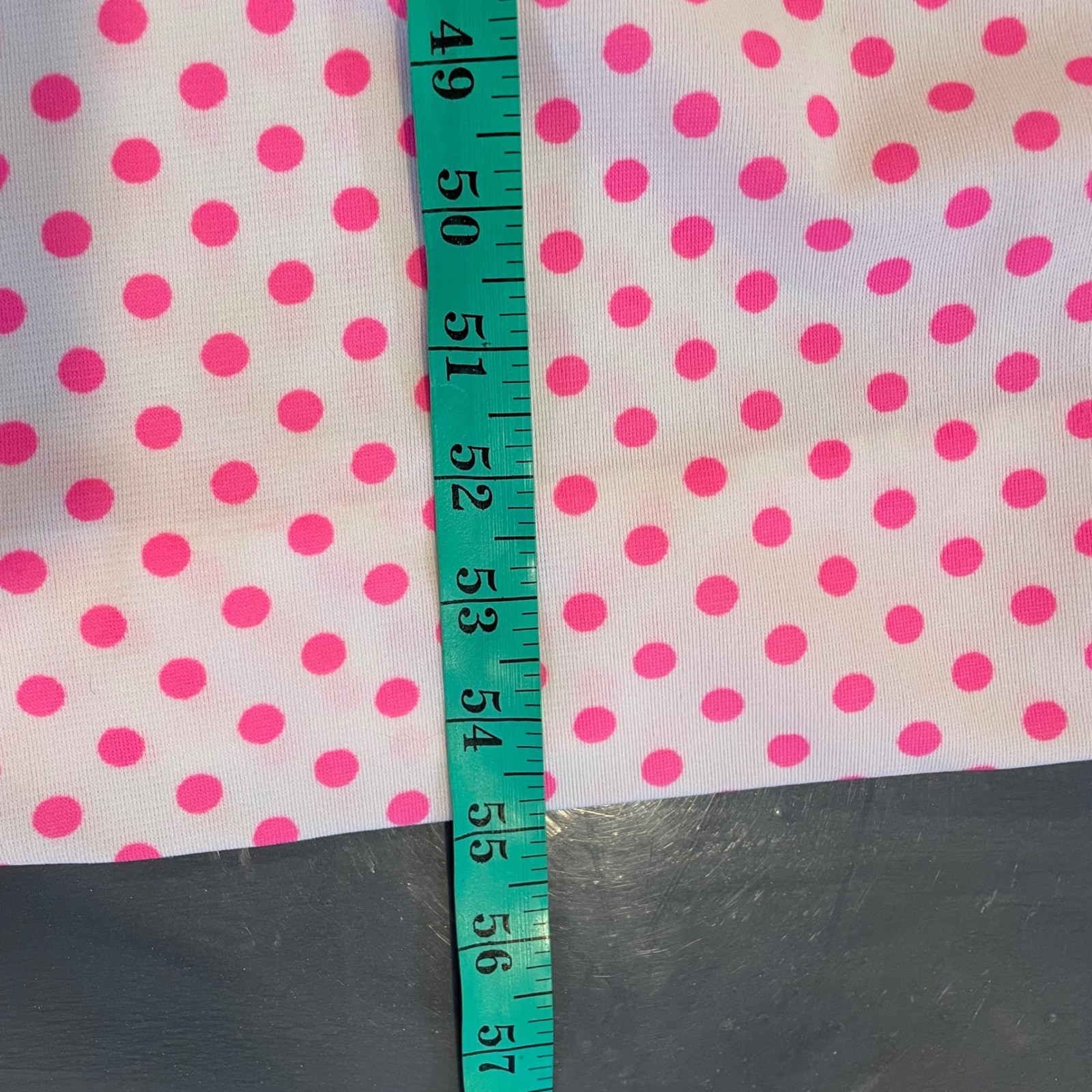 VTG Marcelle McCarthy Miami Pink Polka Dot Ruffle Collar Maxi Dress Womens M 60s