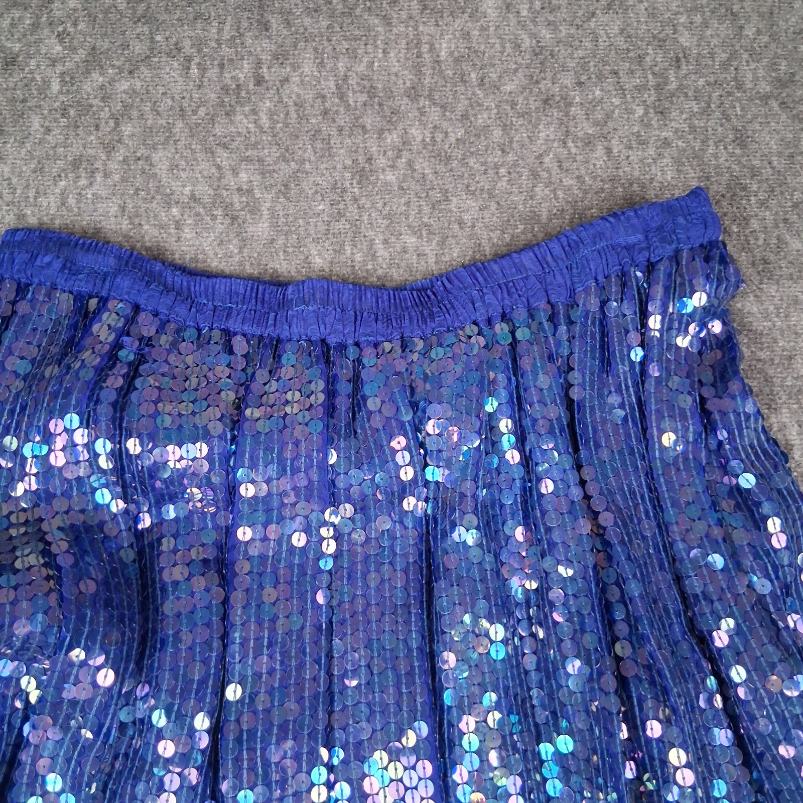 VTG Gatsby Flapper Evening Top Skirt Set Sequin 100% Silk Sz M Elegant India