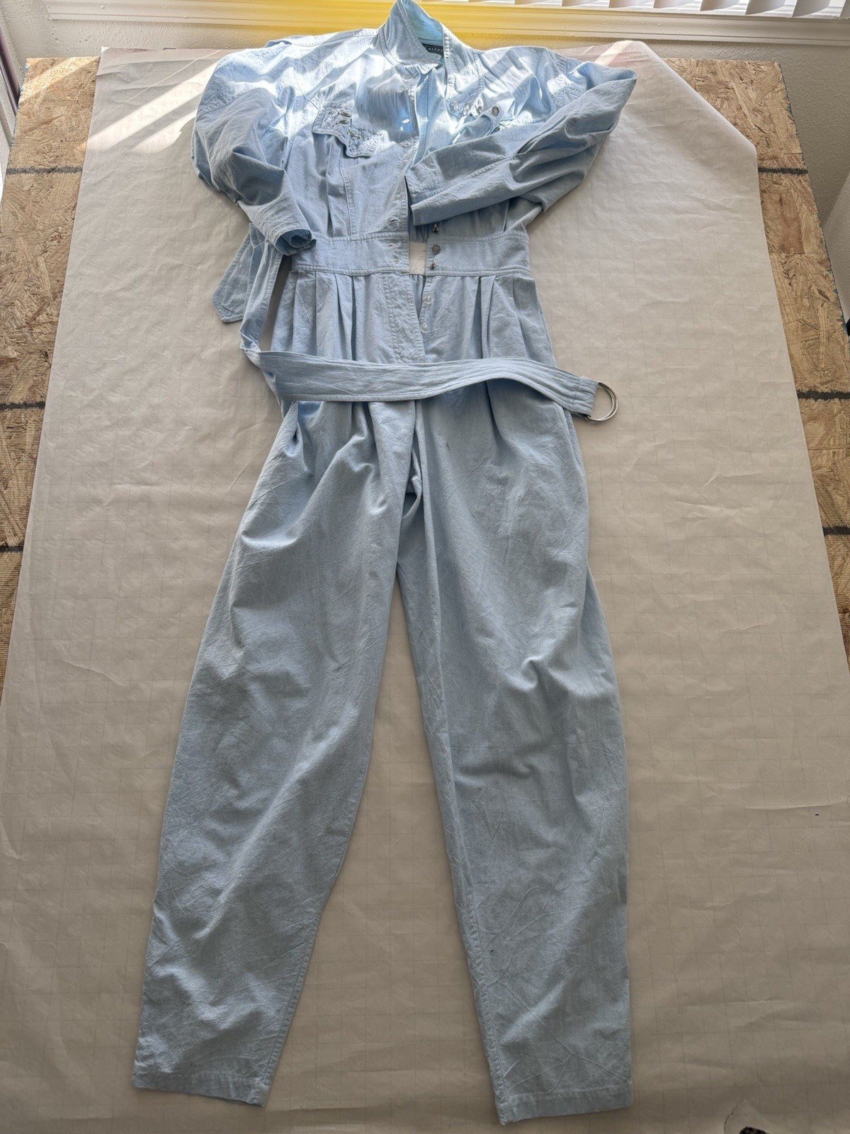 karen alexander dress Light Blue Jean Vintage Size 8