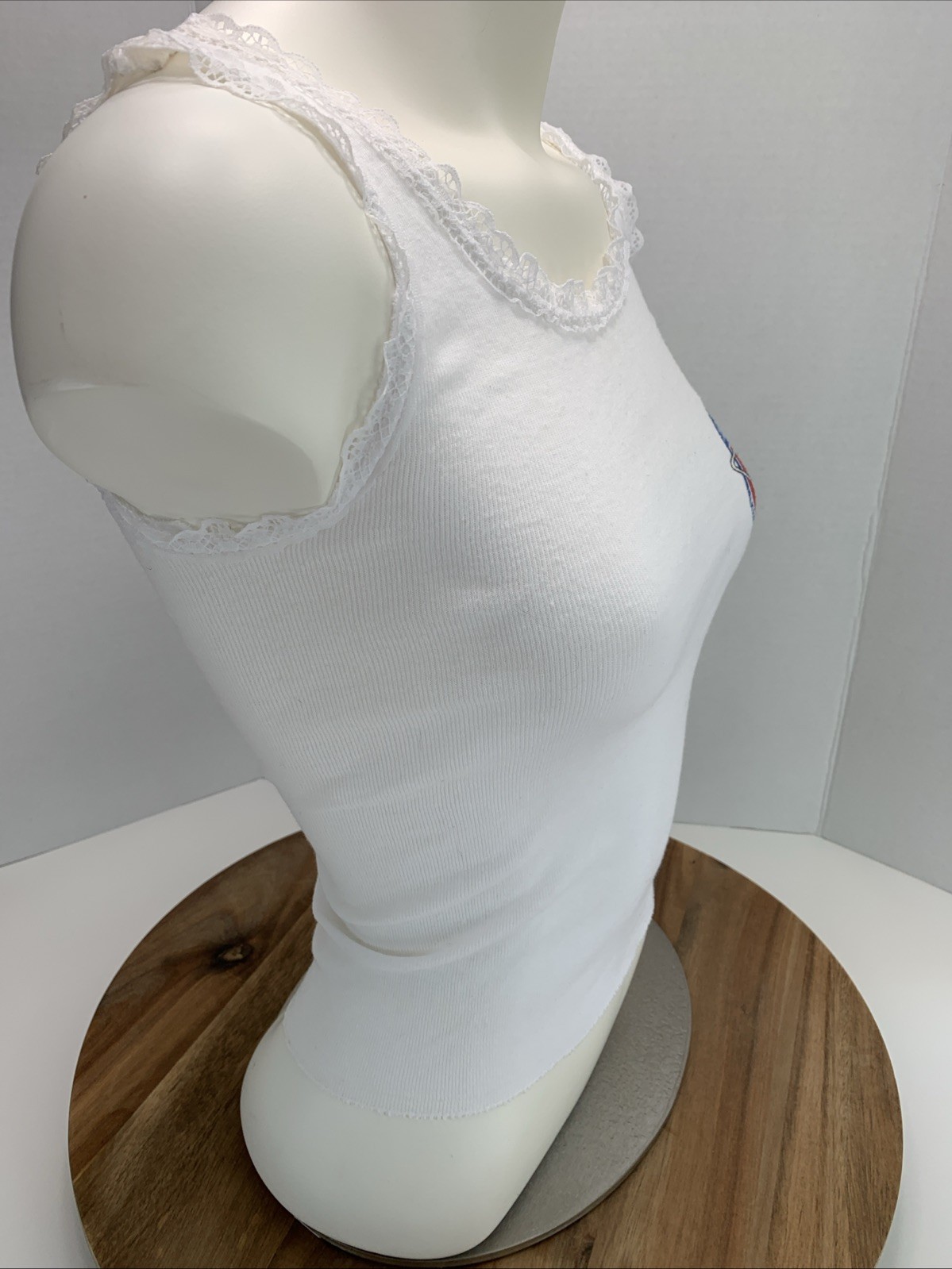 Vintage Road America Tank Top Women sz. S ~ Screen Stars Early 1980&rsquo;s