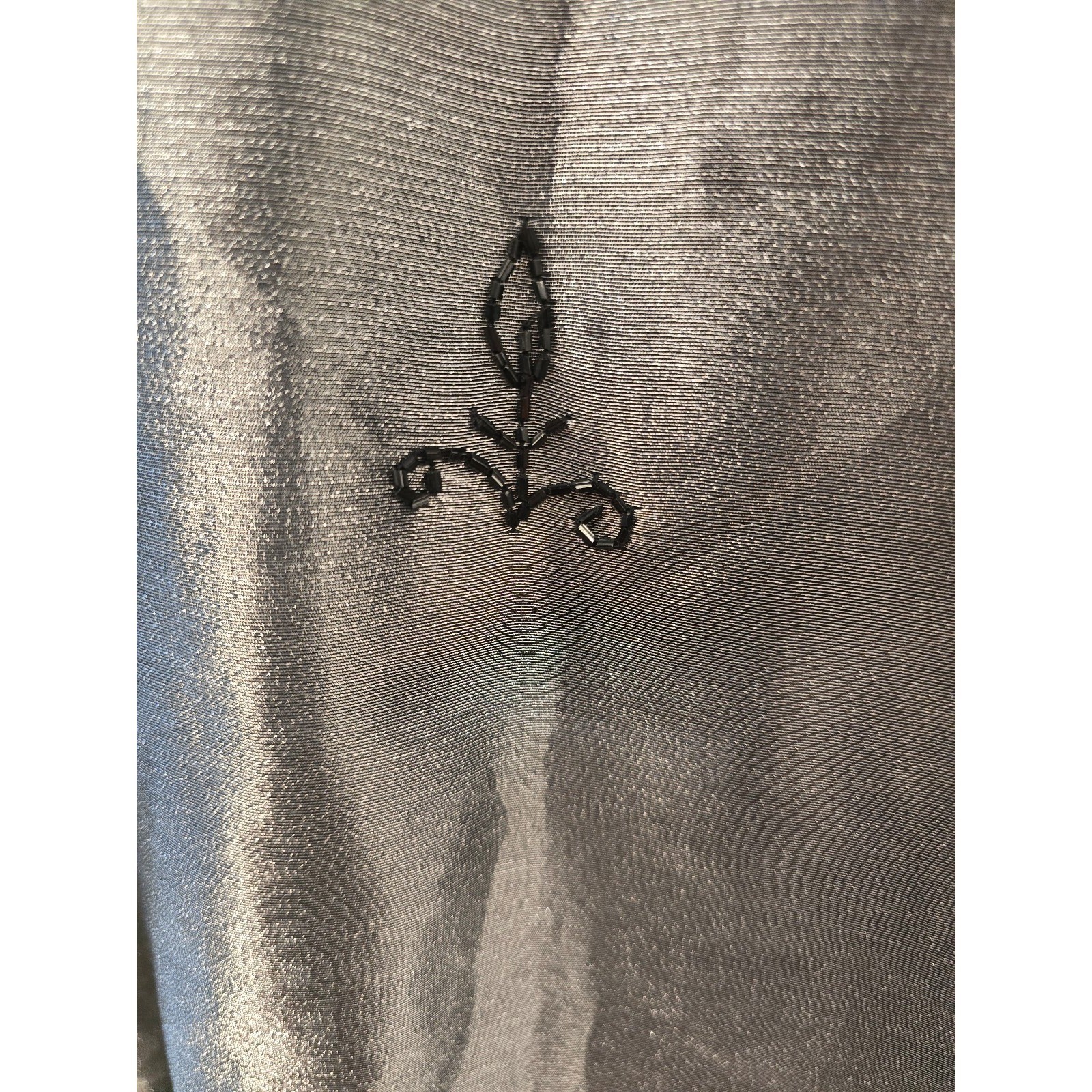 Candlelight & Champagne Vintage Poly Blend Lamè Duster